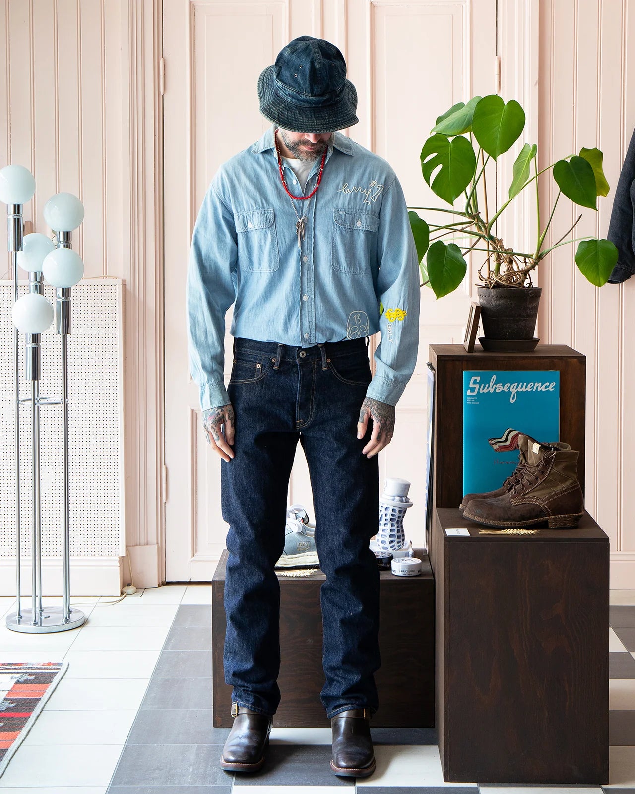 Indigofera Clint Jeans, Shiroyama Rinse