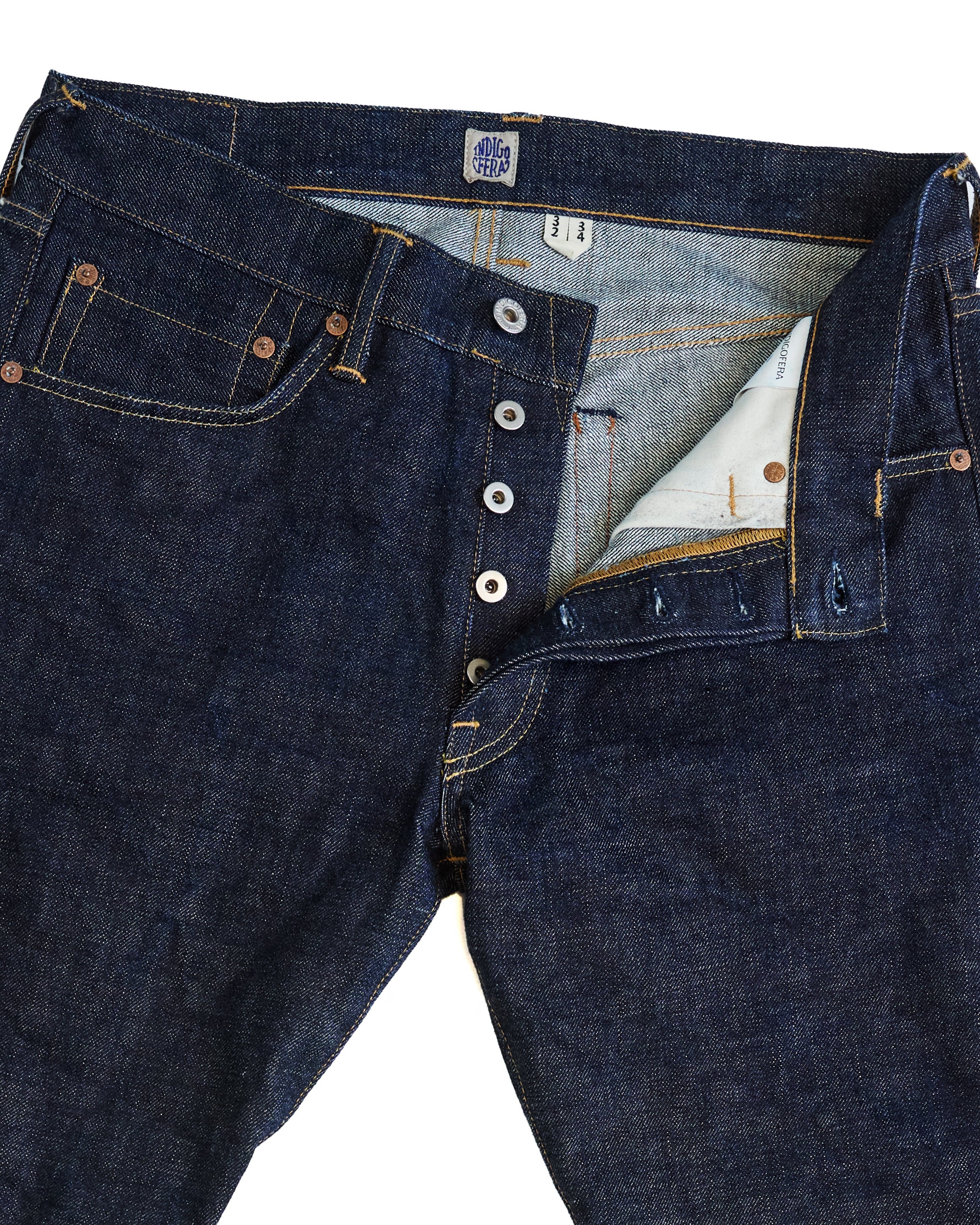 Indigofera Clint Jeans, Shiroyama Rinse