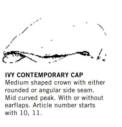 Ivy Contemporary Cap - Brown Mélange