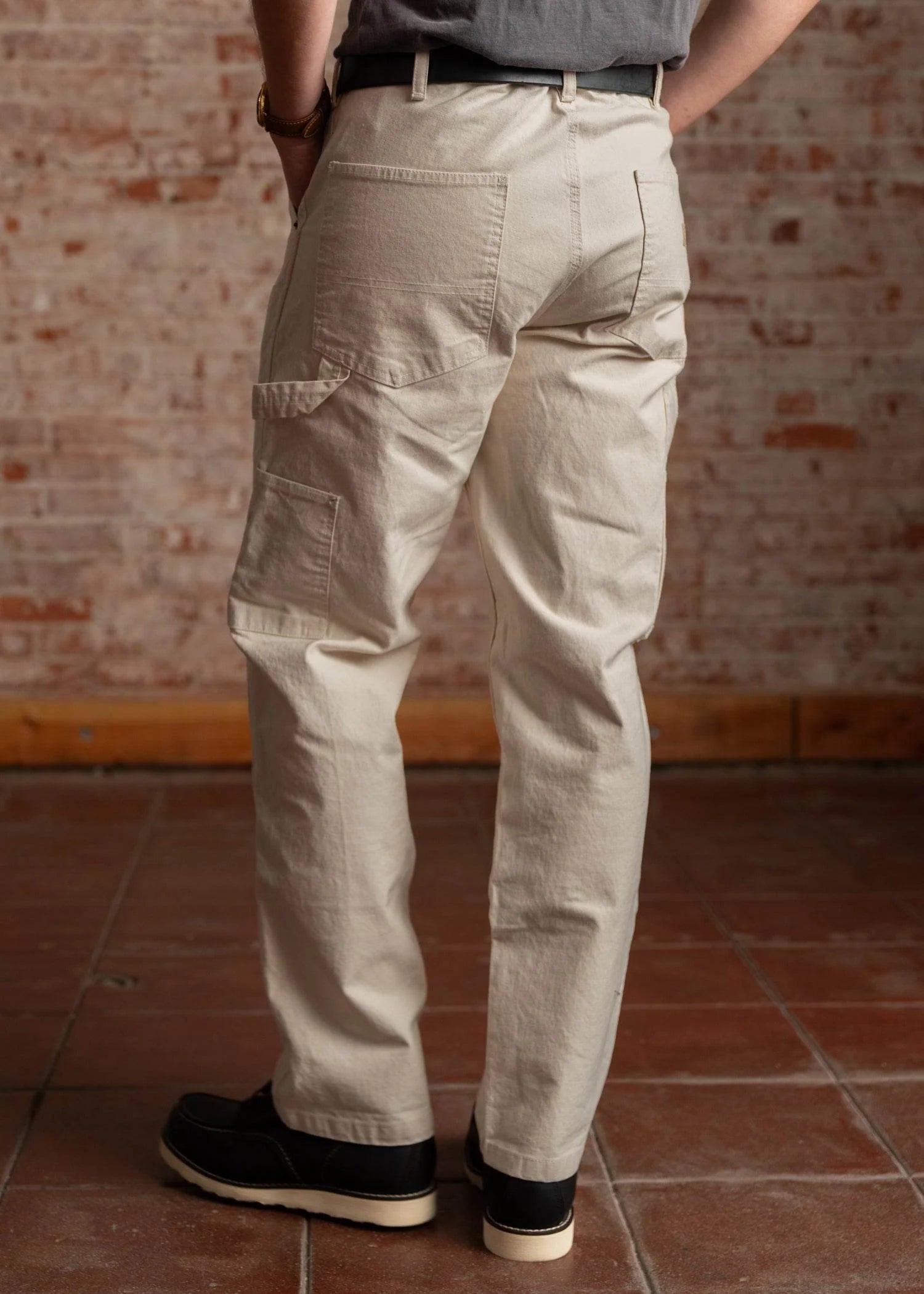 Double Knee Journeyman Pant - Natural