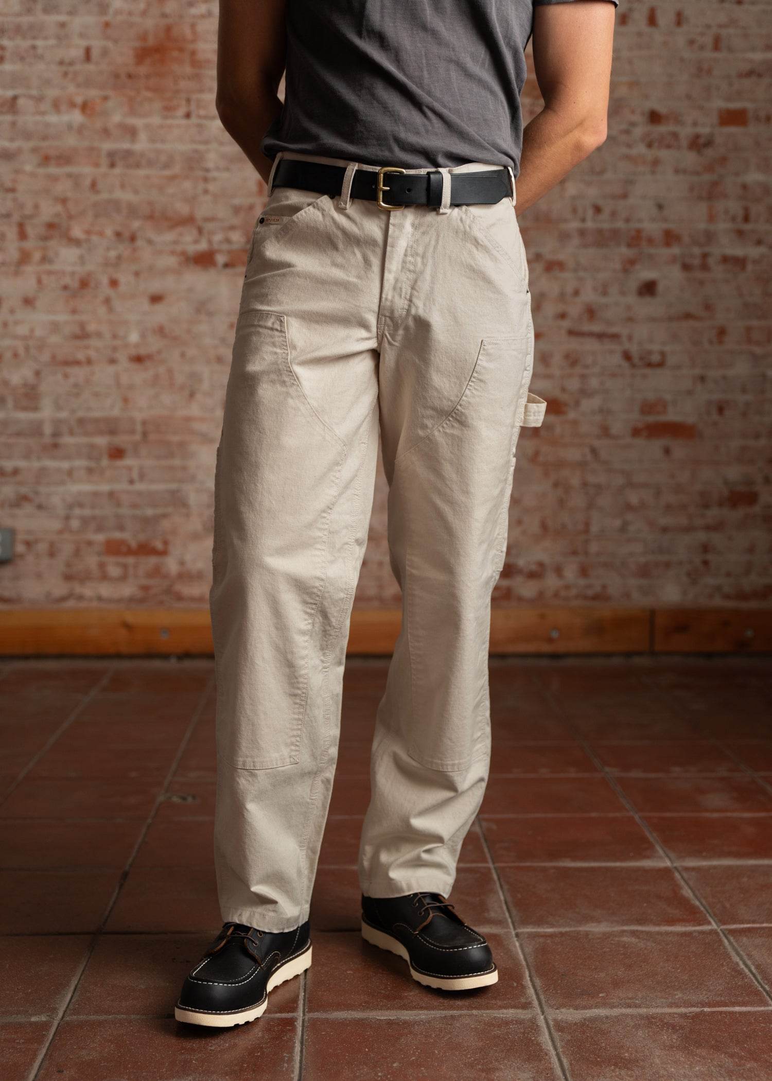 Double Knee Journeyman Pant - Natural