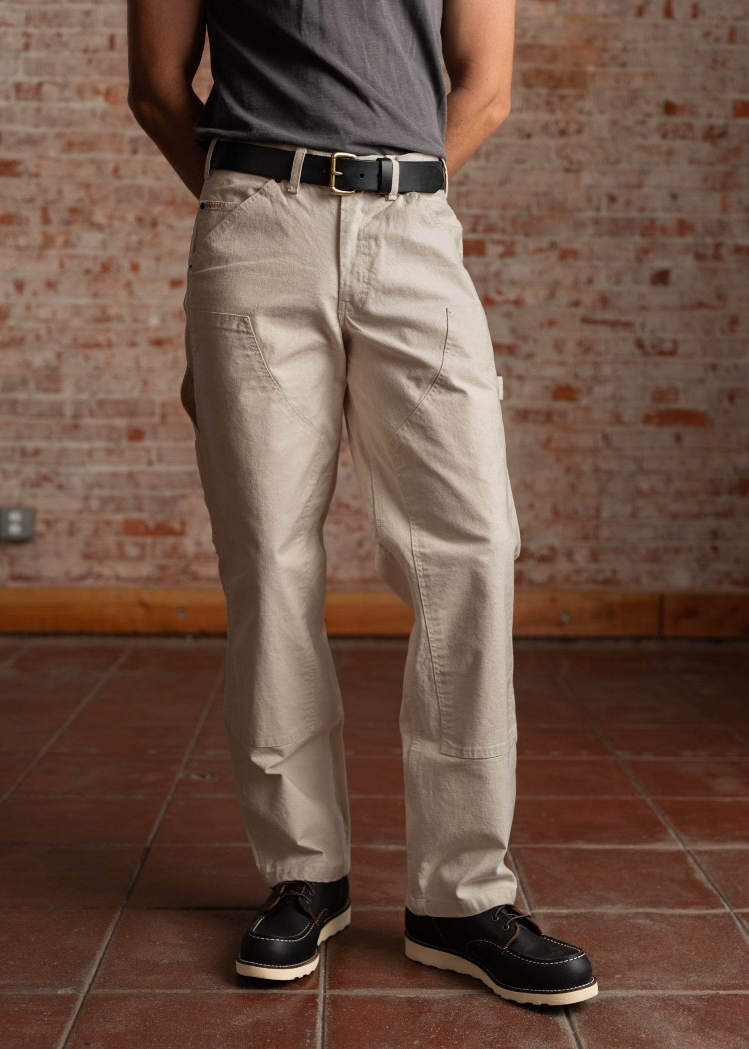 Double Knee Journeyman Pant - Natural
