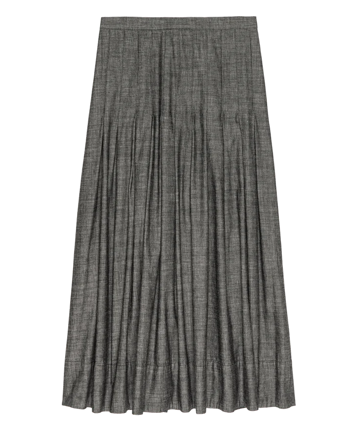 The Rhythm Skirt. - Smoke Wash