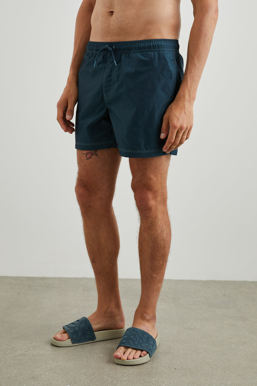 La Brea Swim Short - Dark Aegean