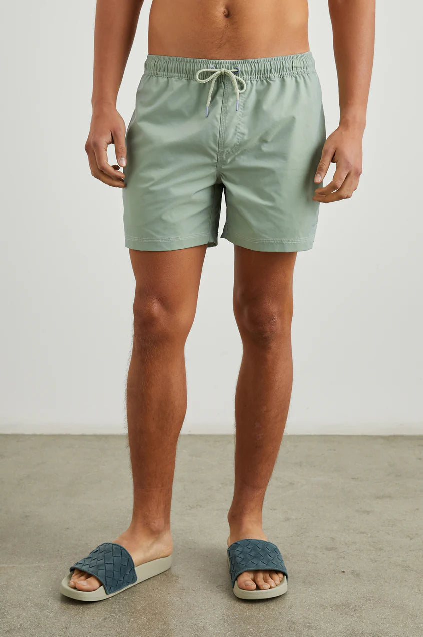 La Brea Swim Short - Tea Leaf