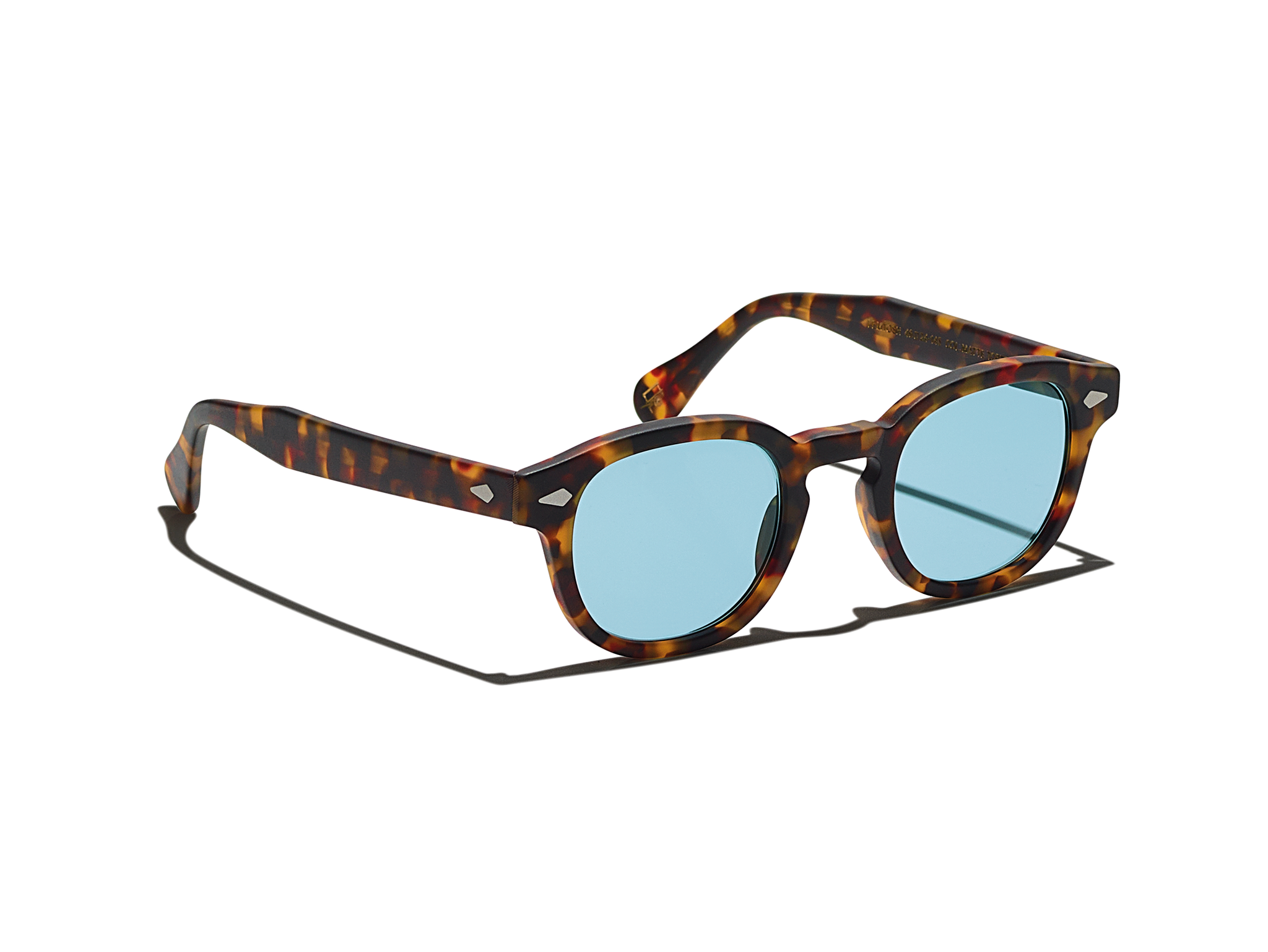 LEMTOSH SUN (Matte Tortoise Blue Lenses)