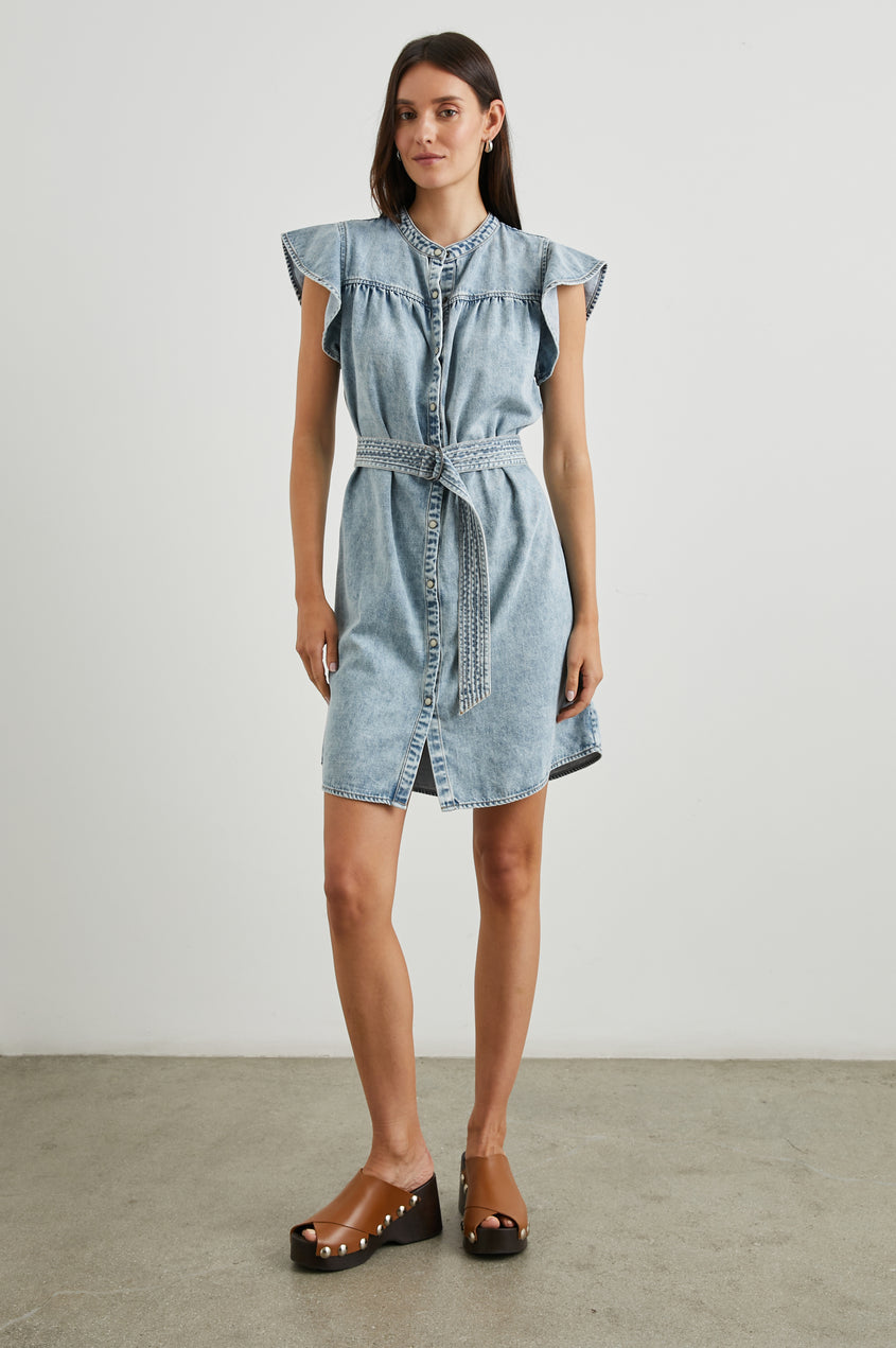 Letta Dress - Faded Indigo