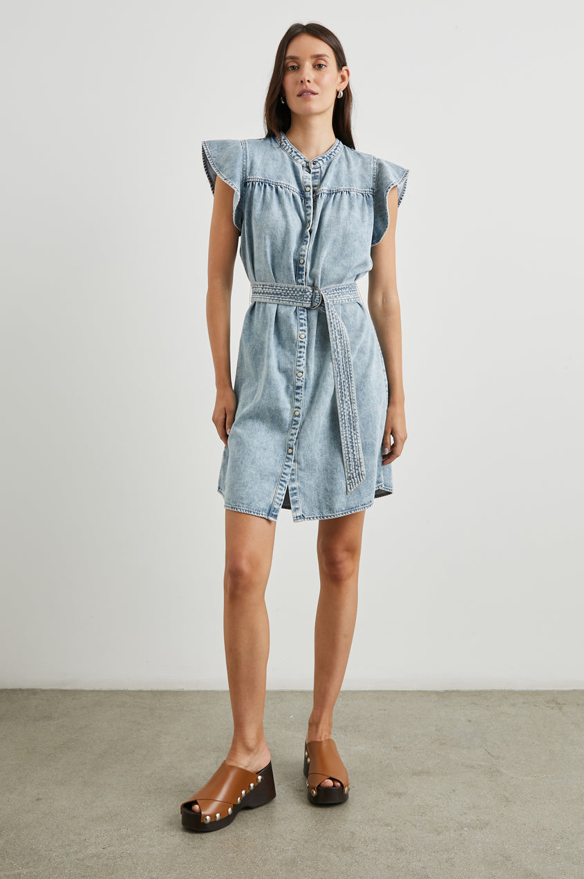 Letta Dress - Faded Indigo