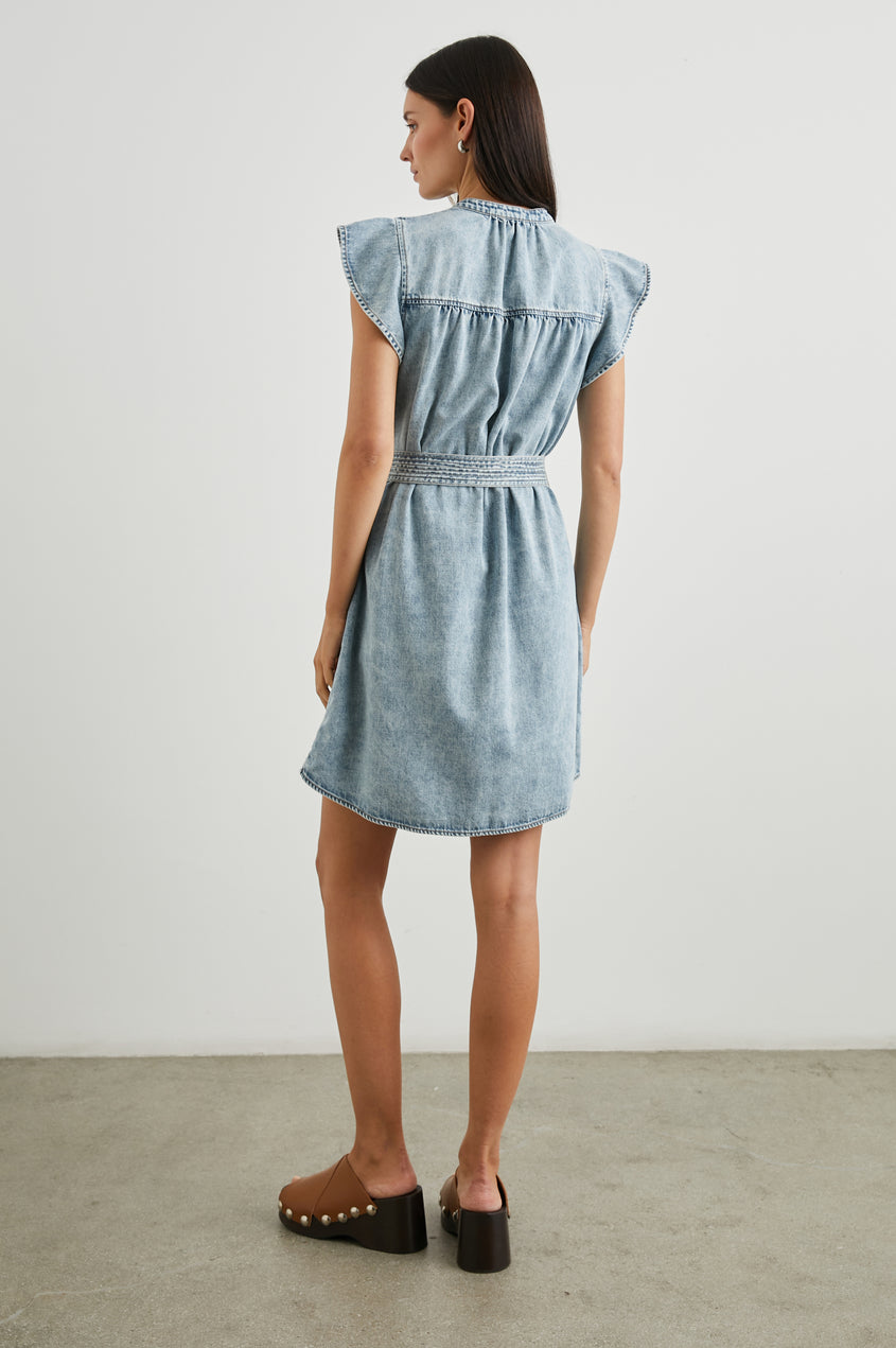 Letta Dress - Faded Indigo