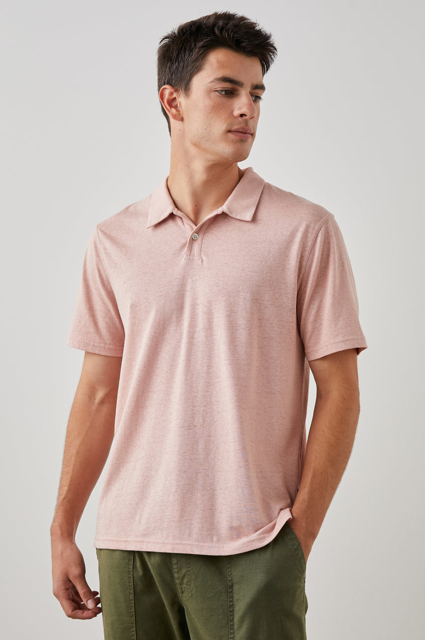 Levant Polo Shirt - Flamingo