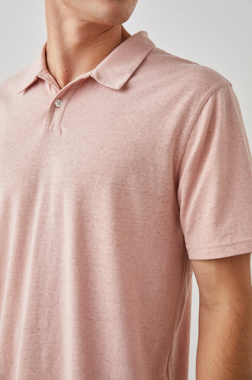 Levant Polo Shirt - Flamingo