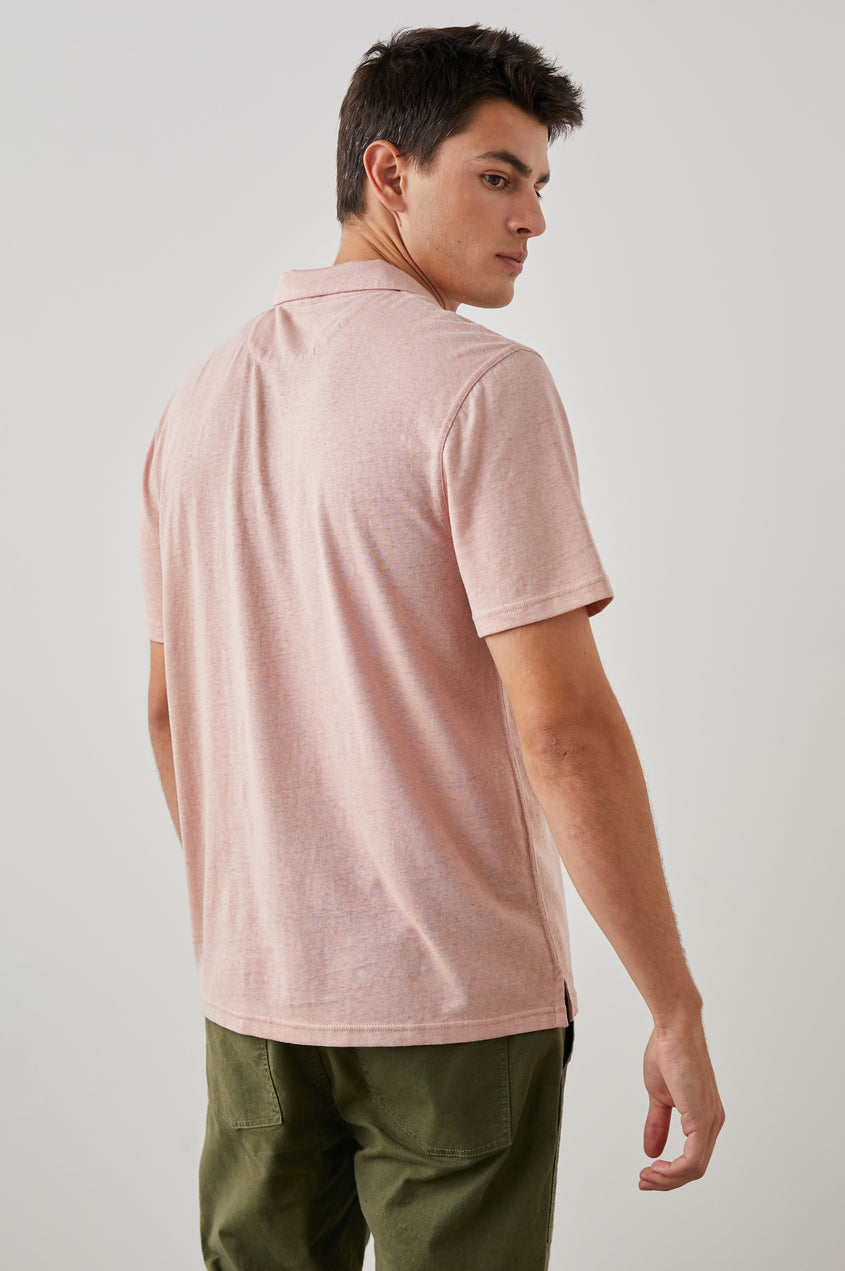 Levant Polo Shirt - Flamingo
