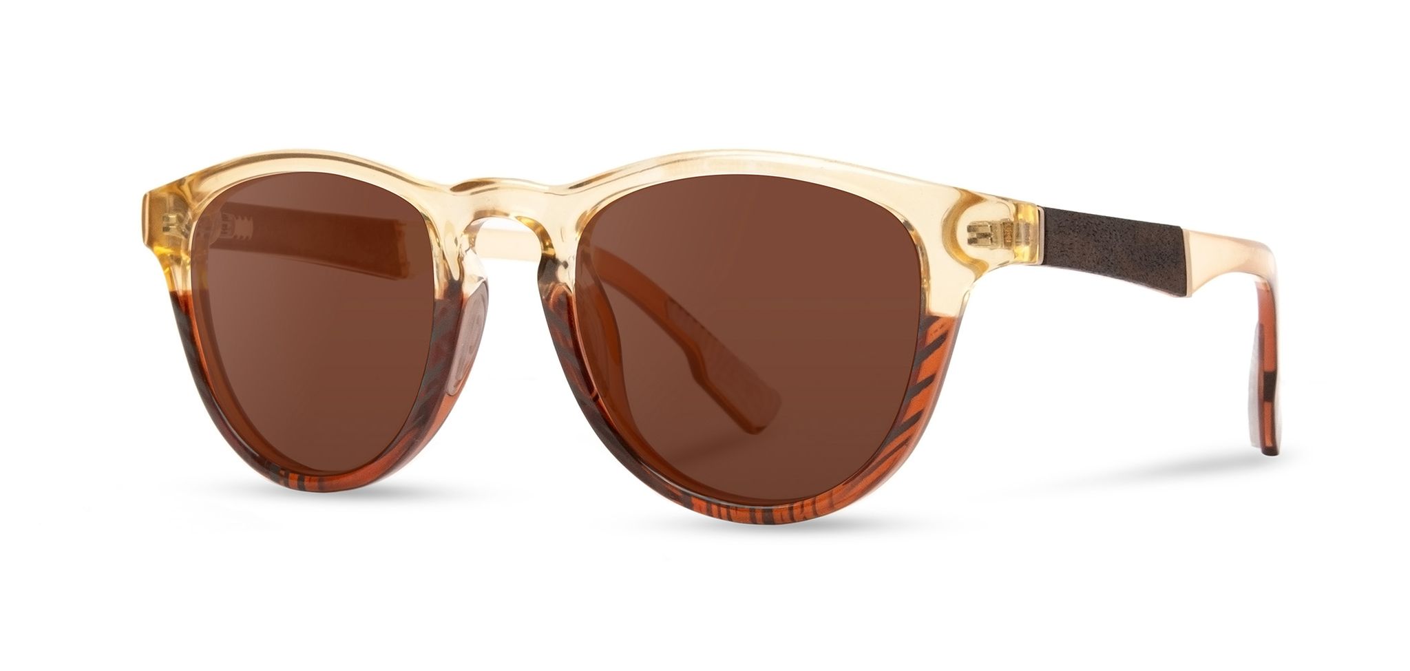 Francis ACTV: Canyon // Elm Burl - Brown Polarized