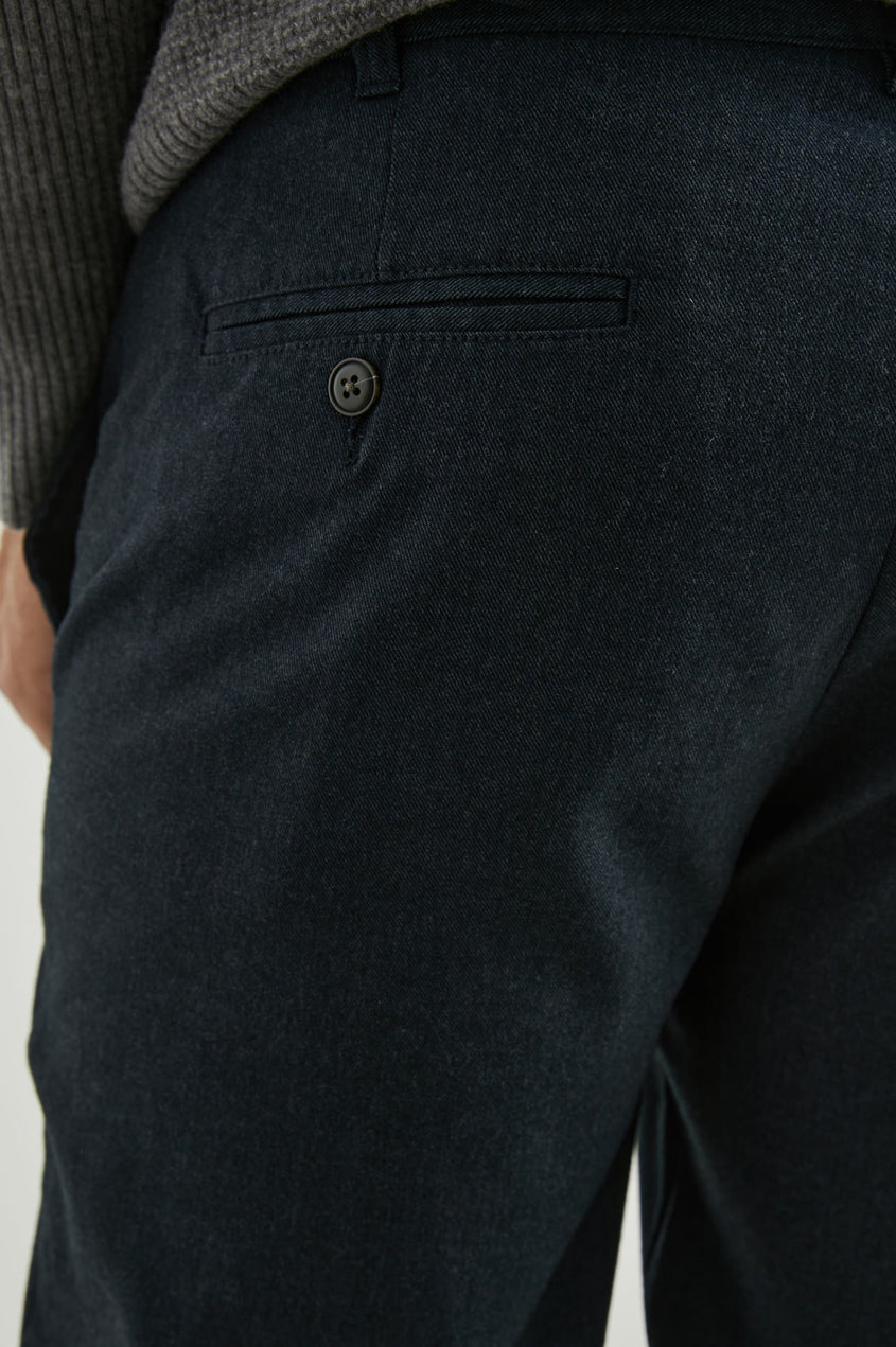 Marcellus Pant - Dark Navy Melange