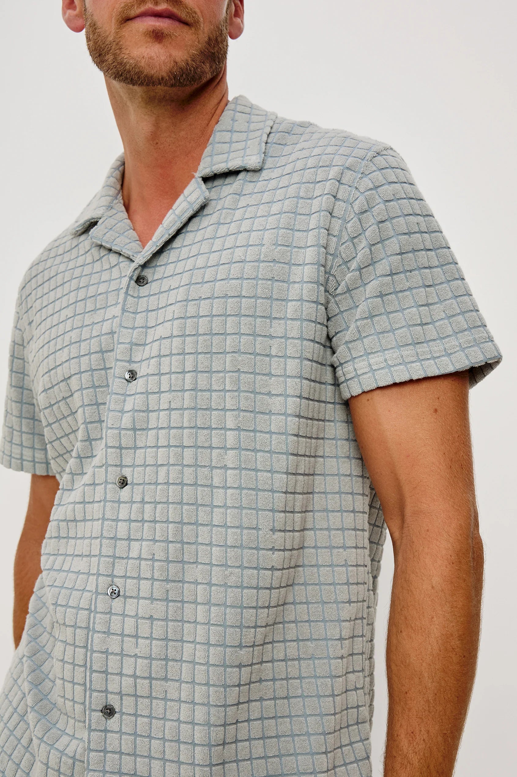 Maverick Shirt - Silverline Blue Grid
