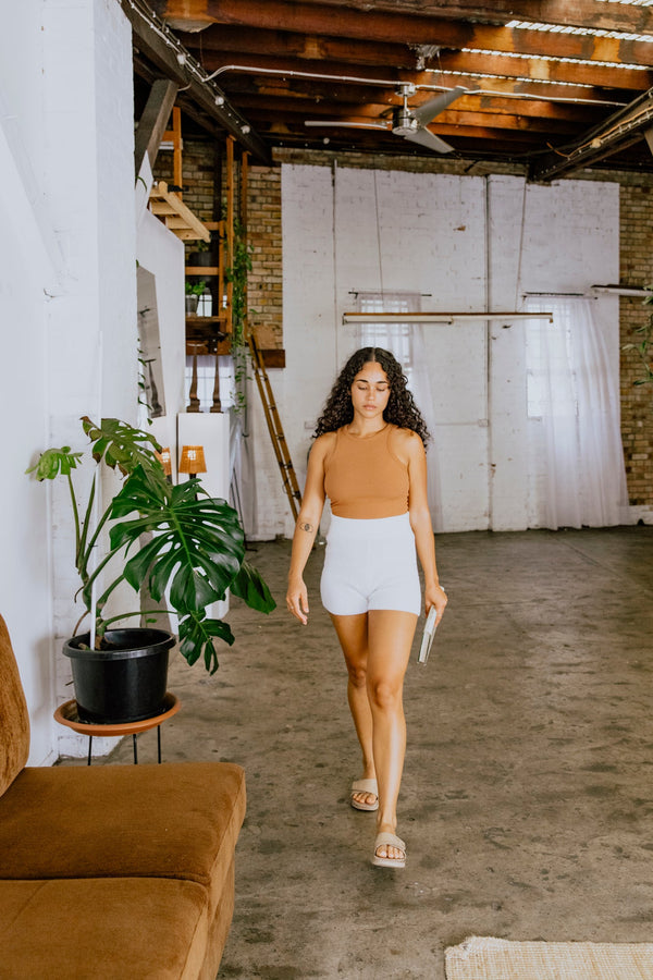 Classic Knit Short - Cream