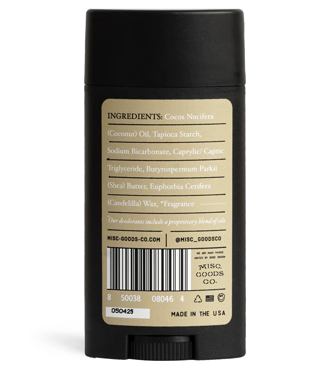 Natural Deodorant