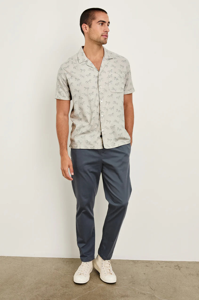Moreno Shirt - Stallion Parchment Indigo