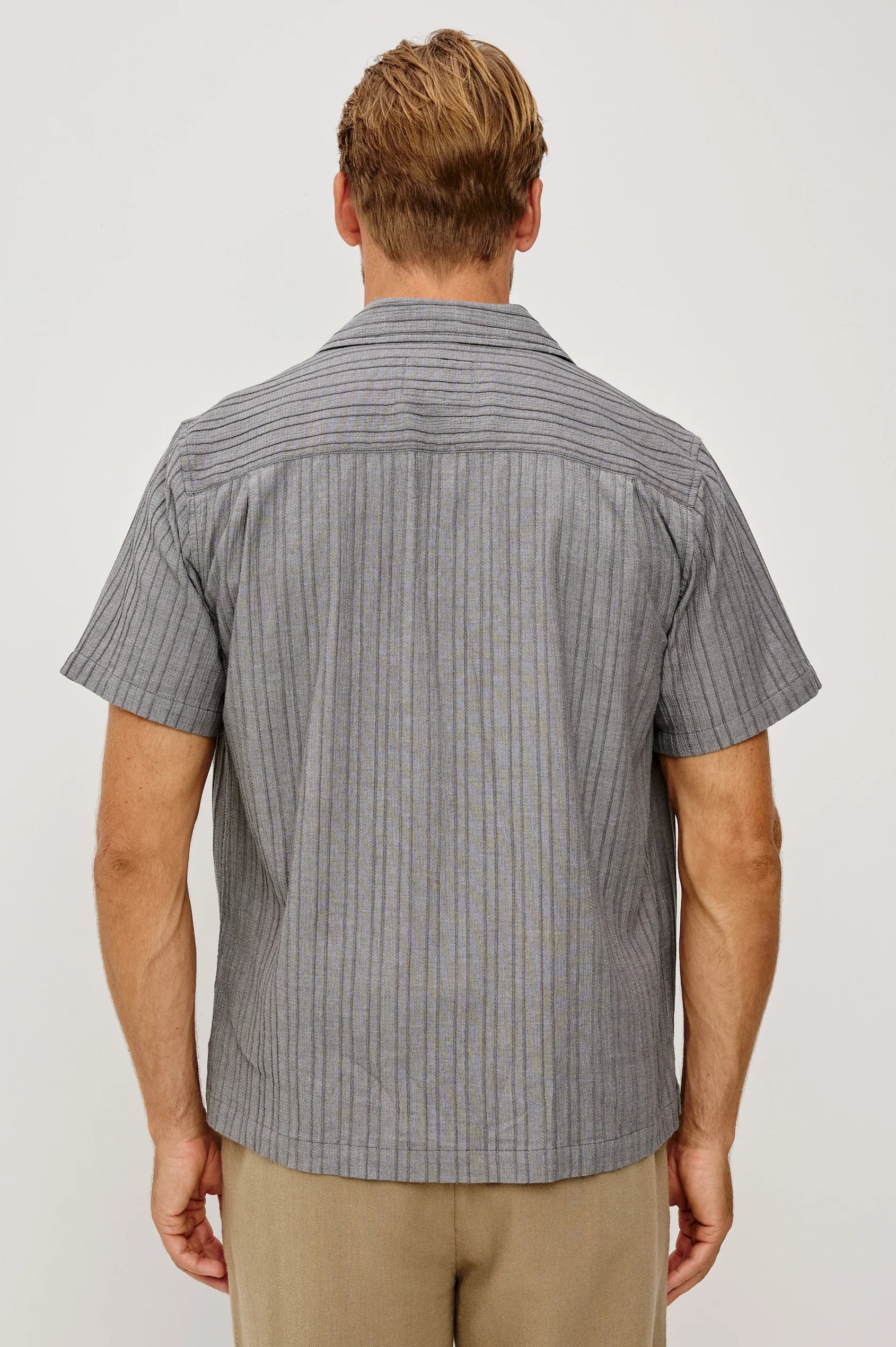 Ohana Shirt - Charcoal Chambray