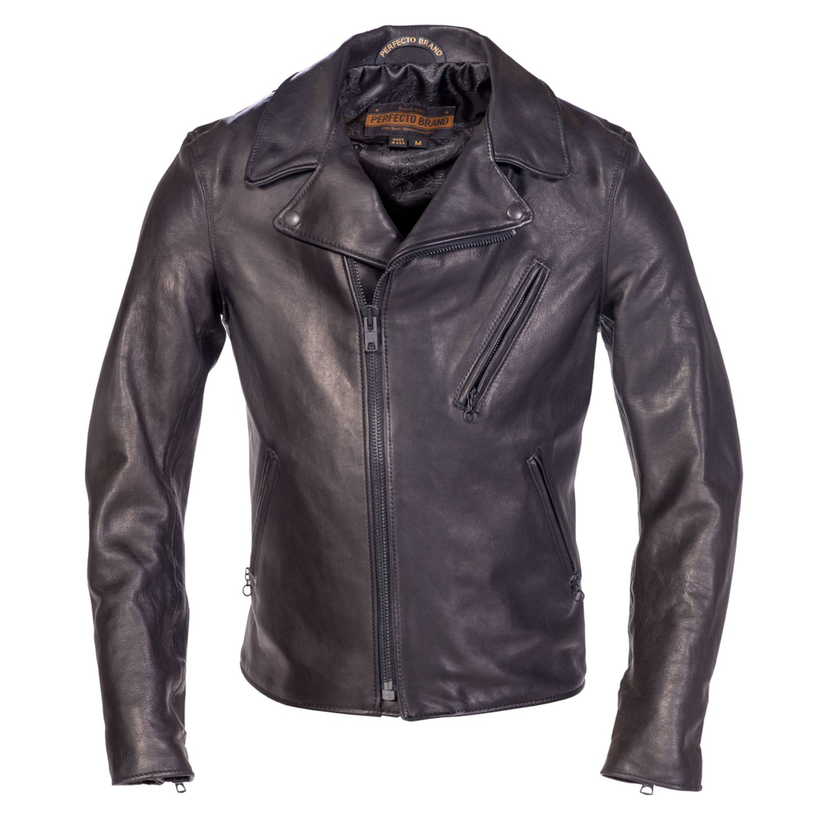 Raven Lambskin Perfecto Jacket