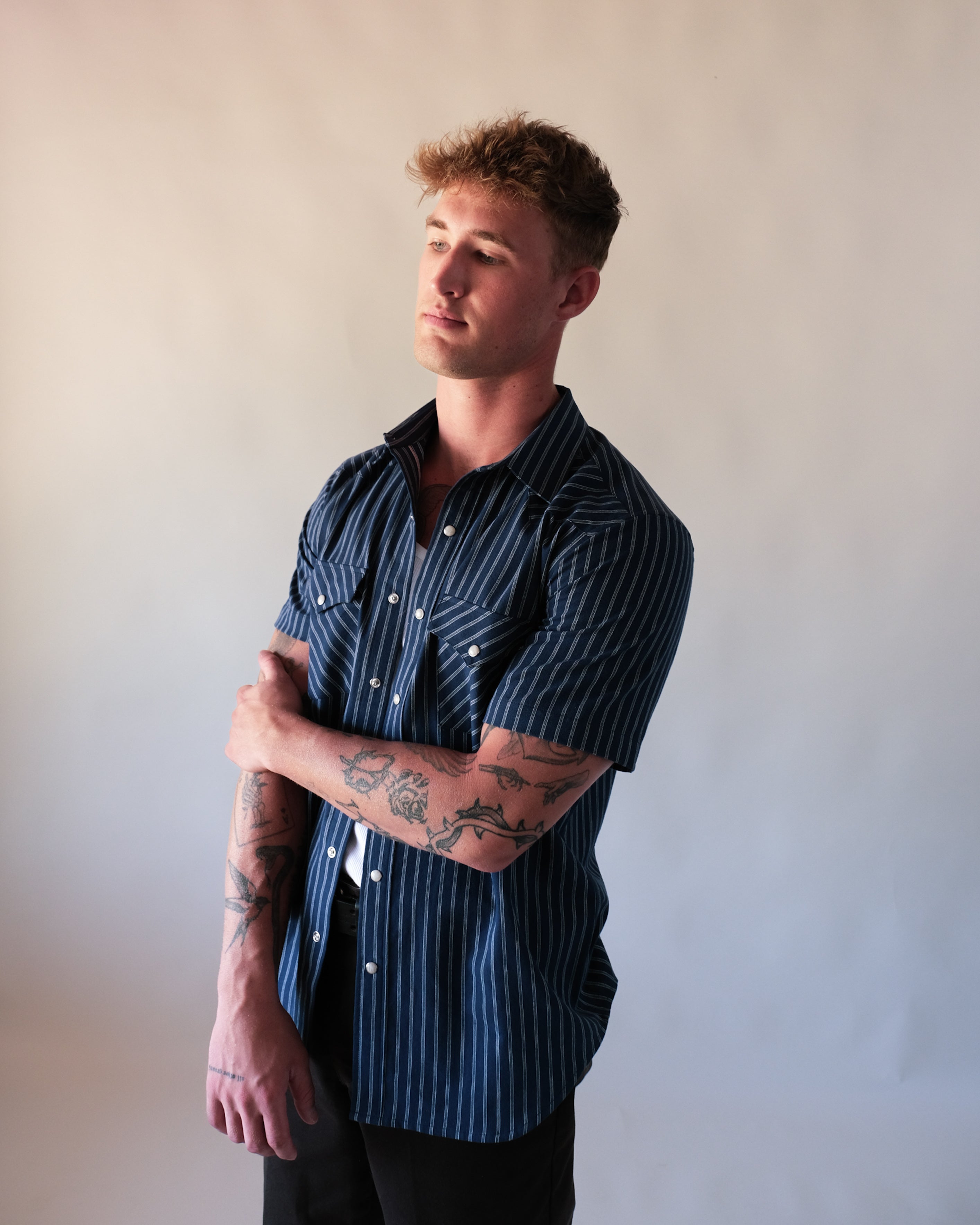 Indigo Selvedge Stripe