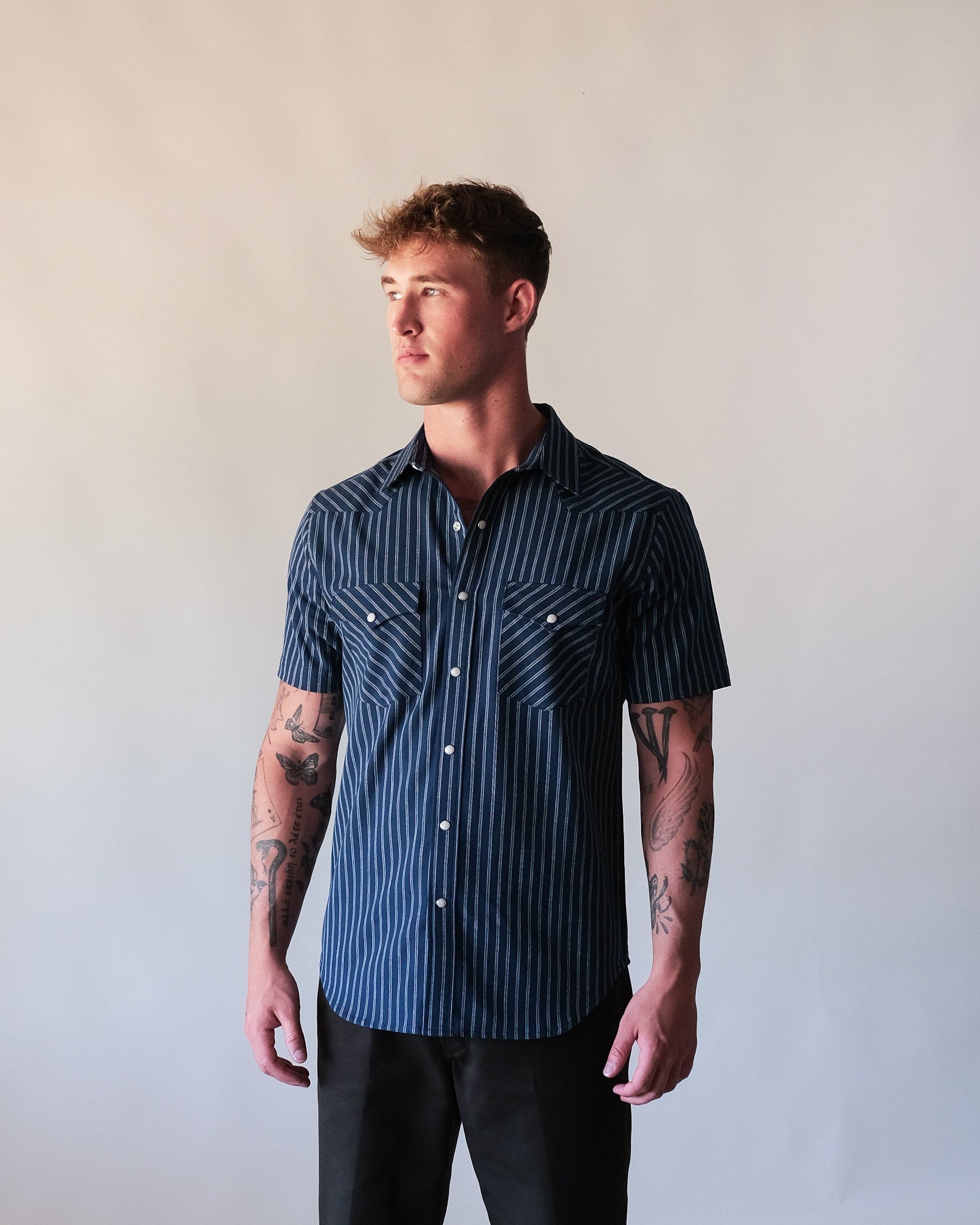 Indigo Selvedge Stripe