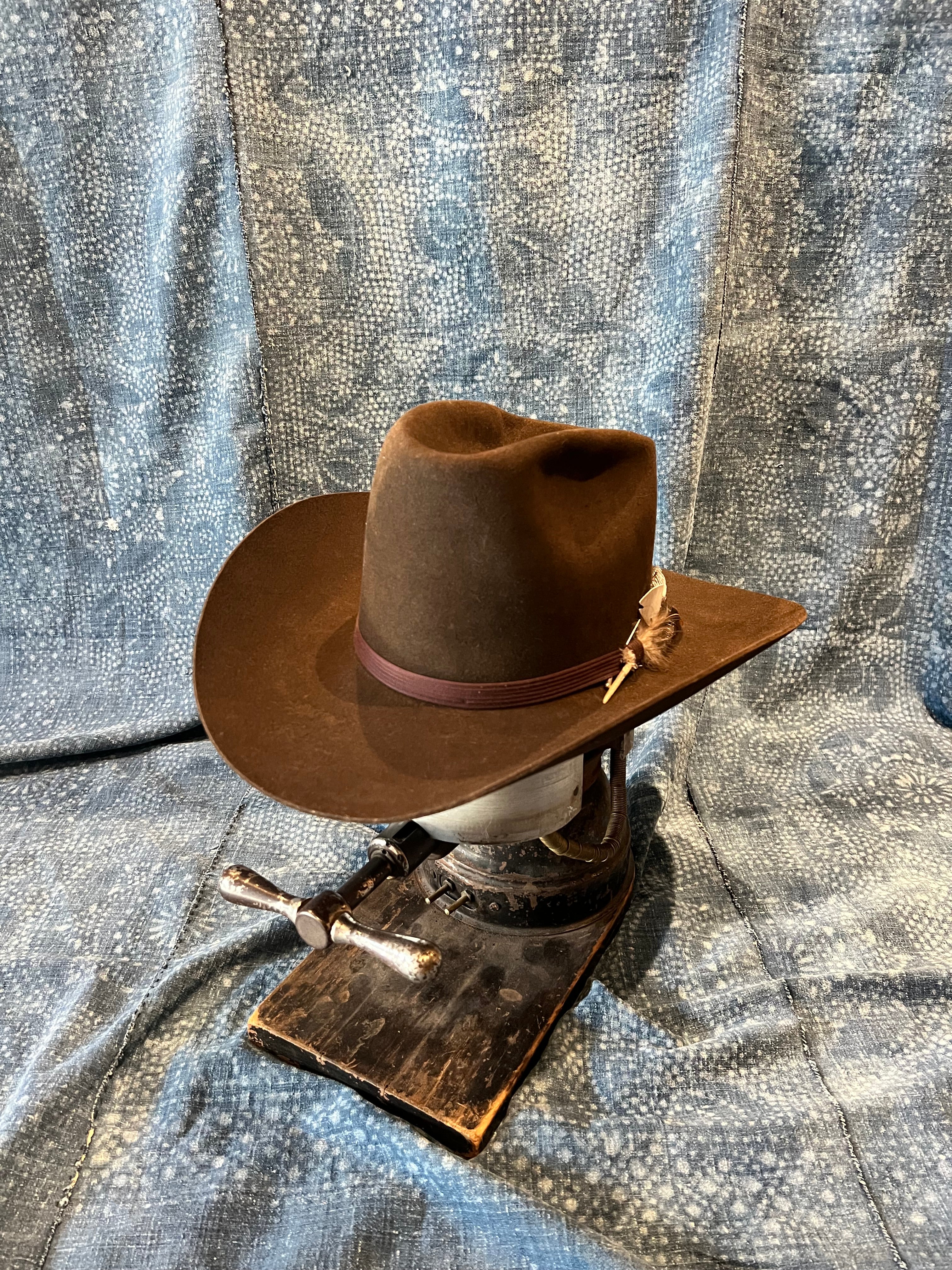 Vintage Resistol Western 3X Cowboy Hat