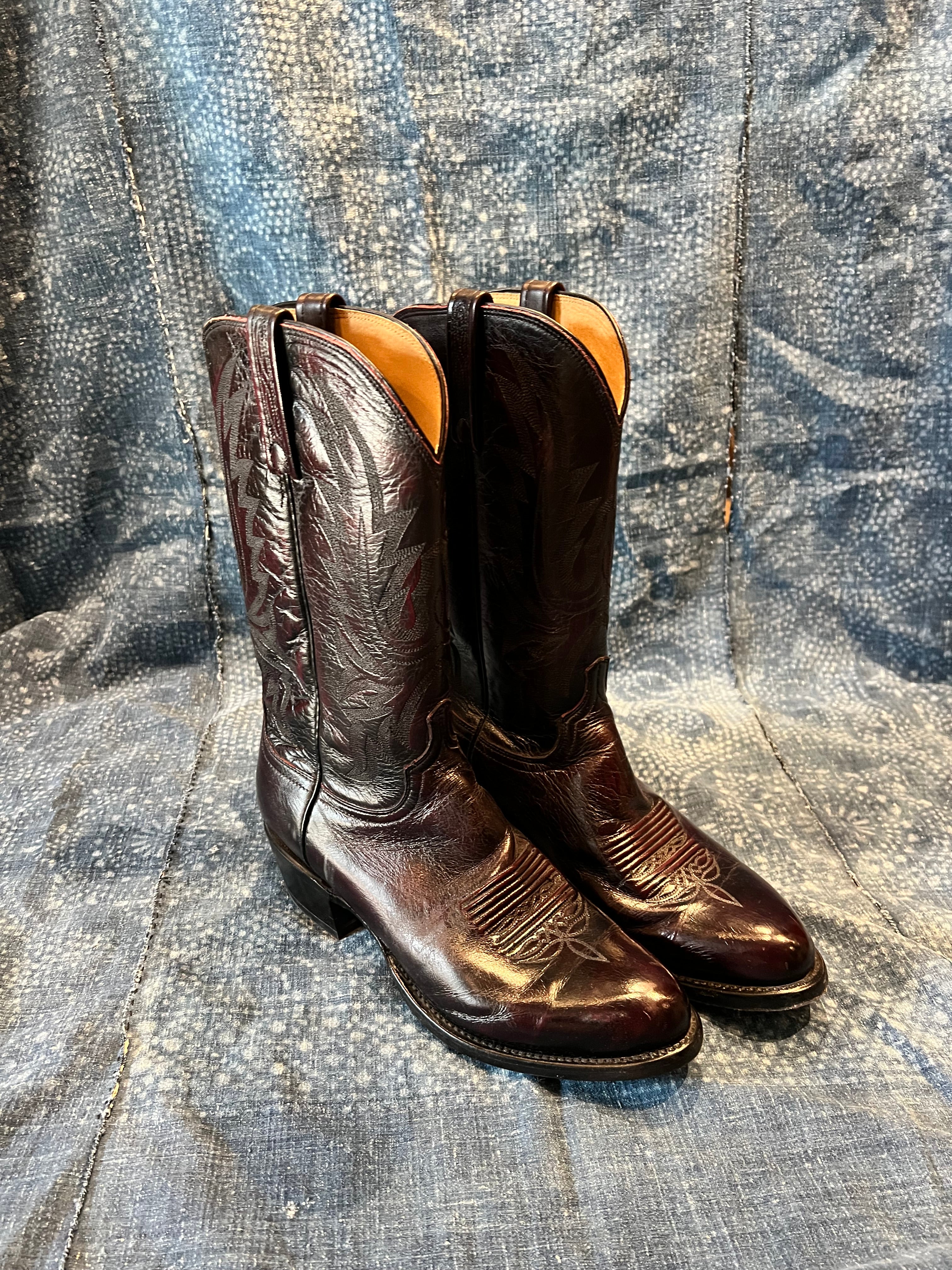 Lucchese M1021R Carson Cherry Boots