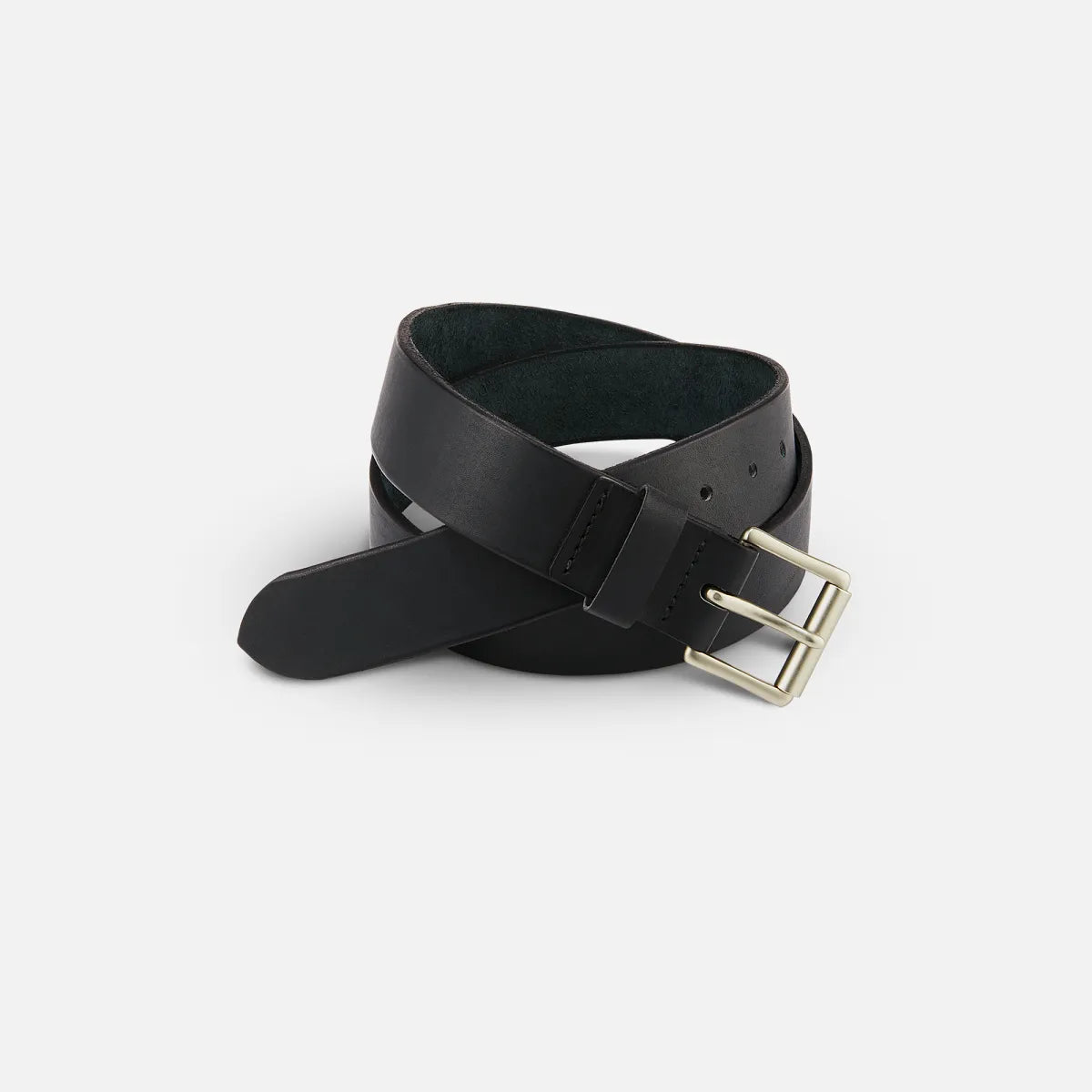 Classic Heritage Leather Belt - Black