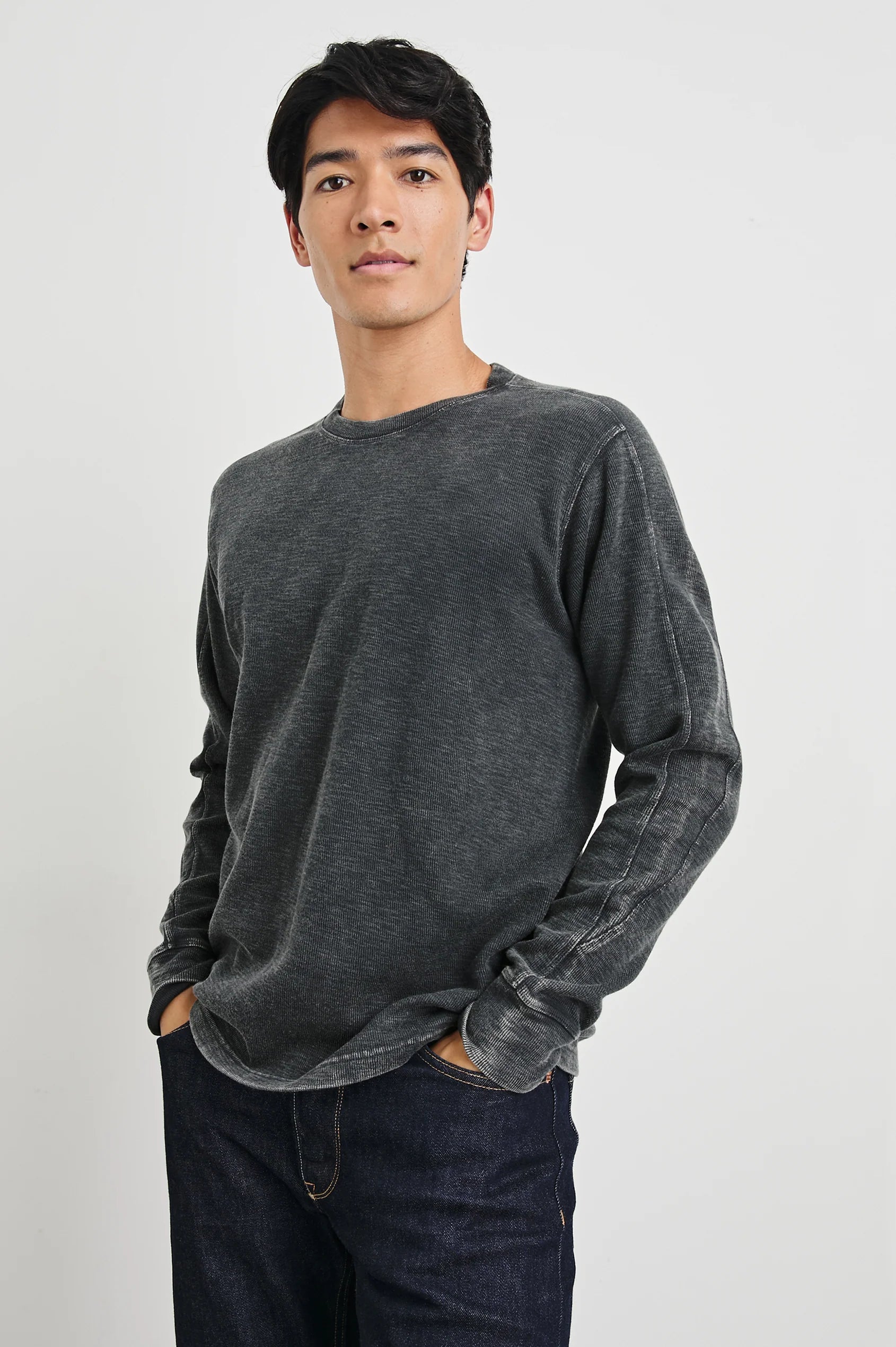 Rheese Thermal - Washed Black