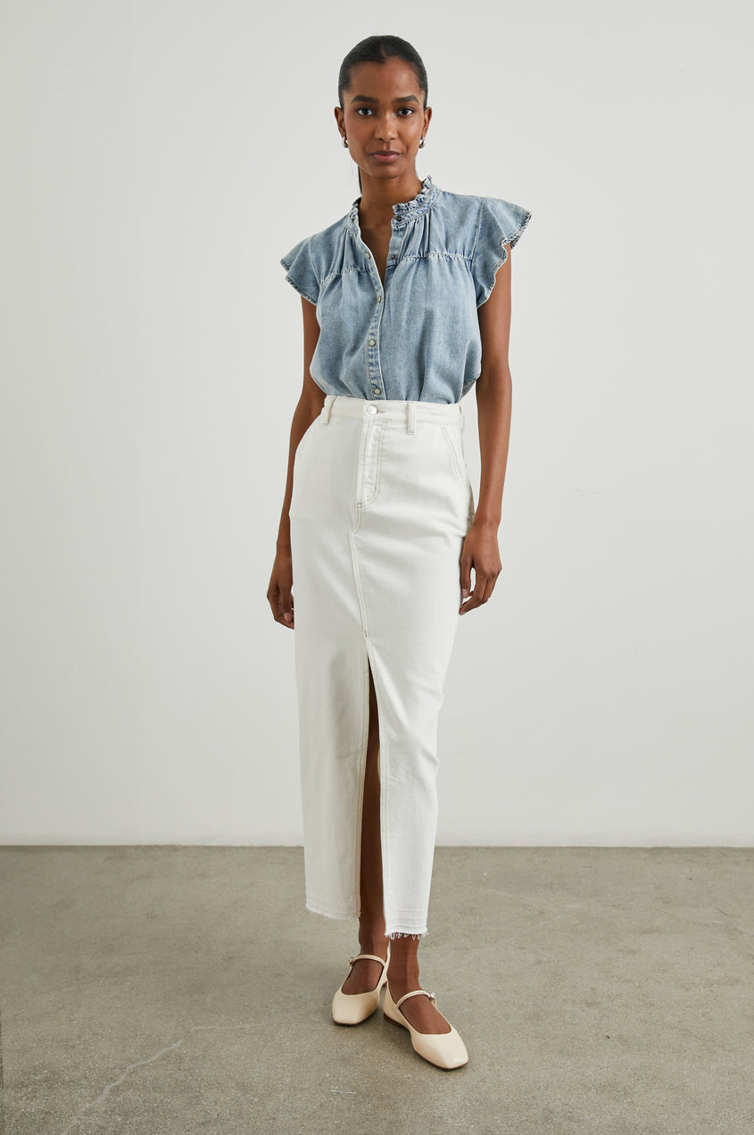 Ruthie Top - Faded Indigo