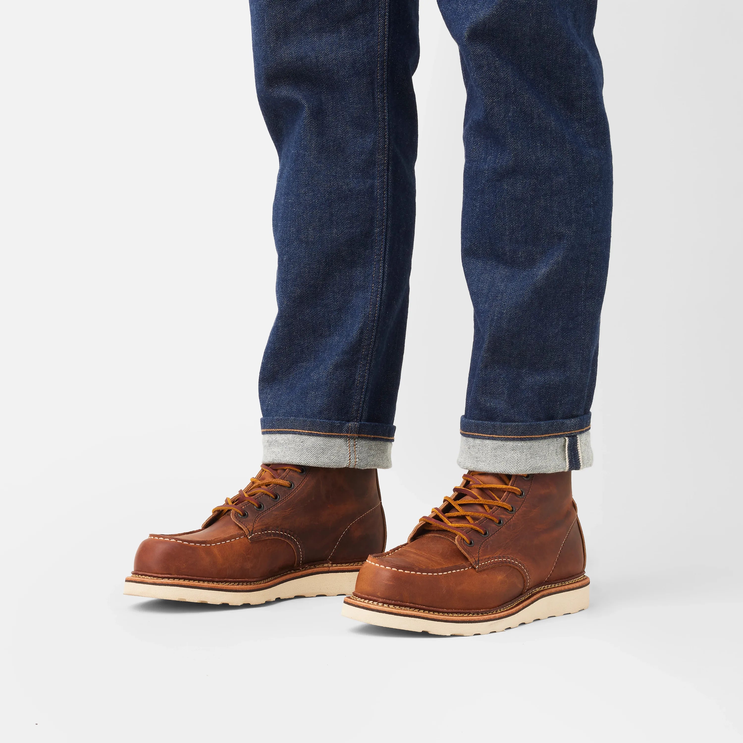 RED WING 6" Classic Moc-Copper Rough and Tough