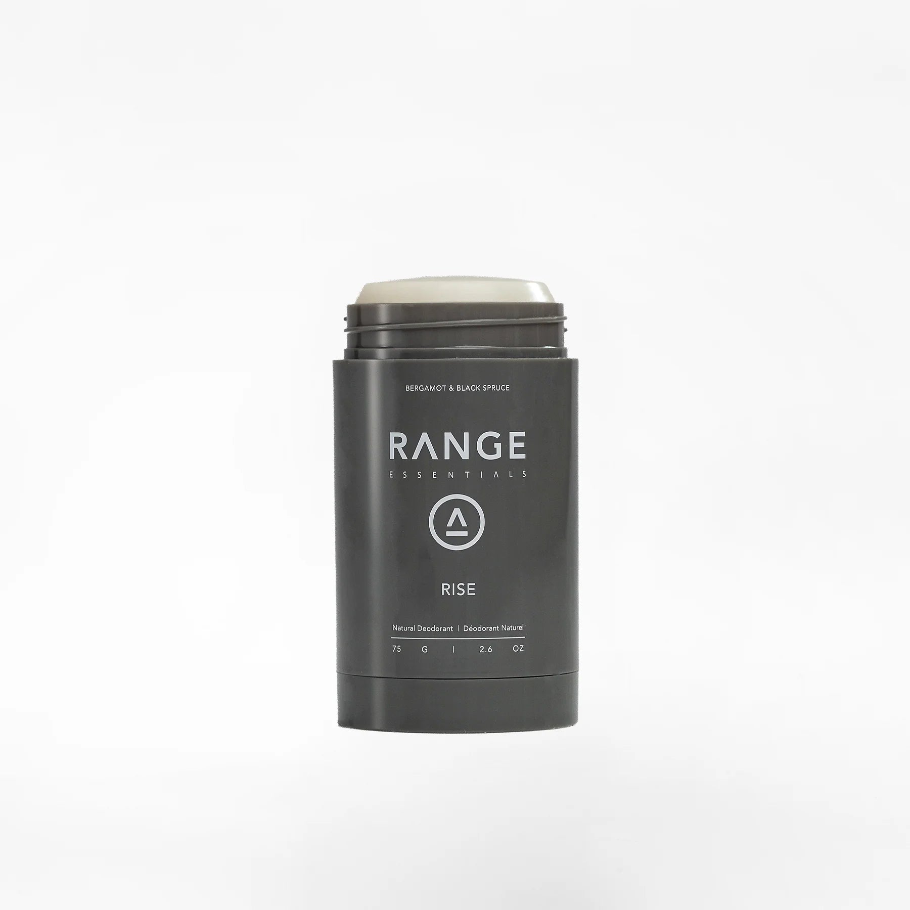 Range Essentials 75 G Deodorant RISE: Bergamot & Black Spruce