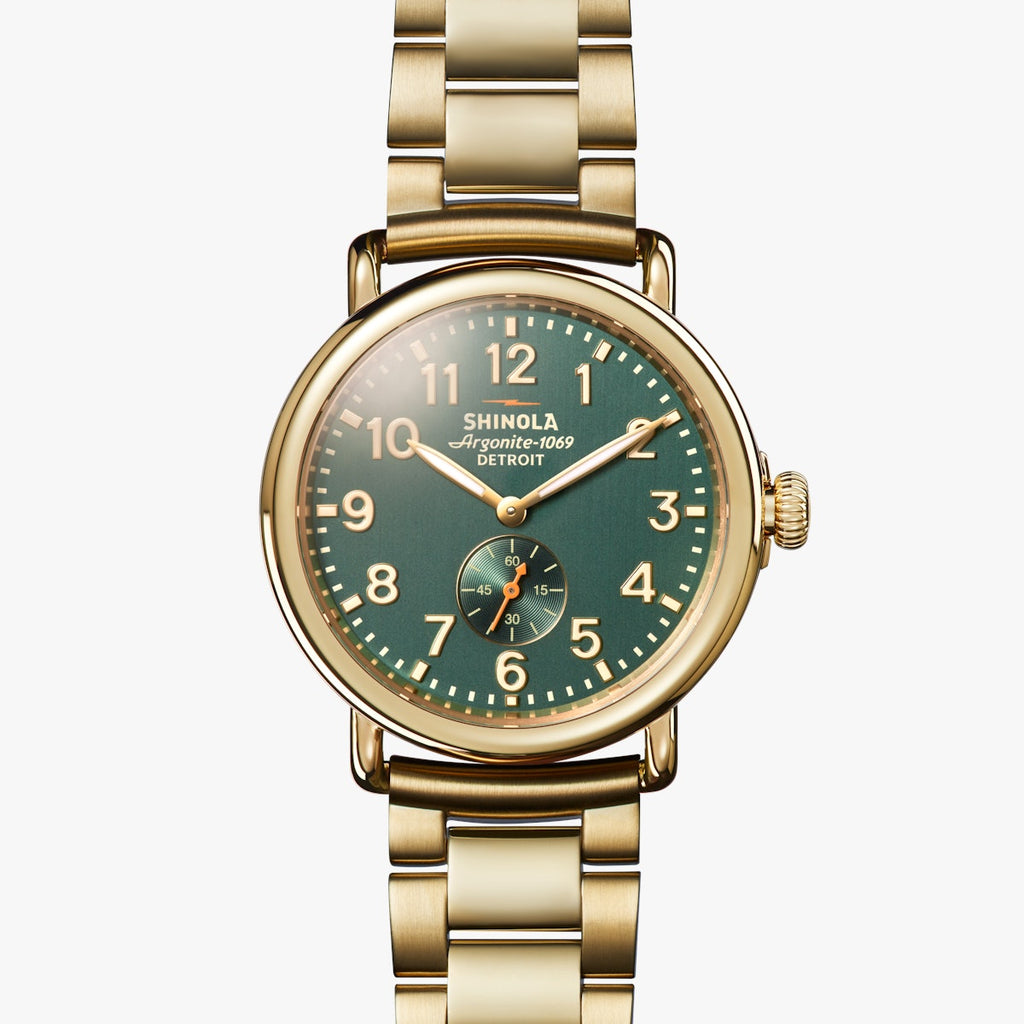 The Runwell 41mm - Deep Teal 