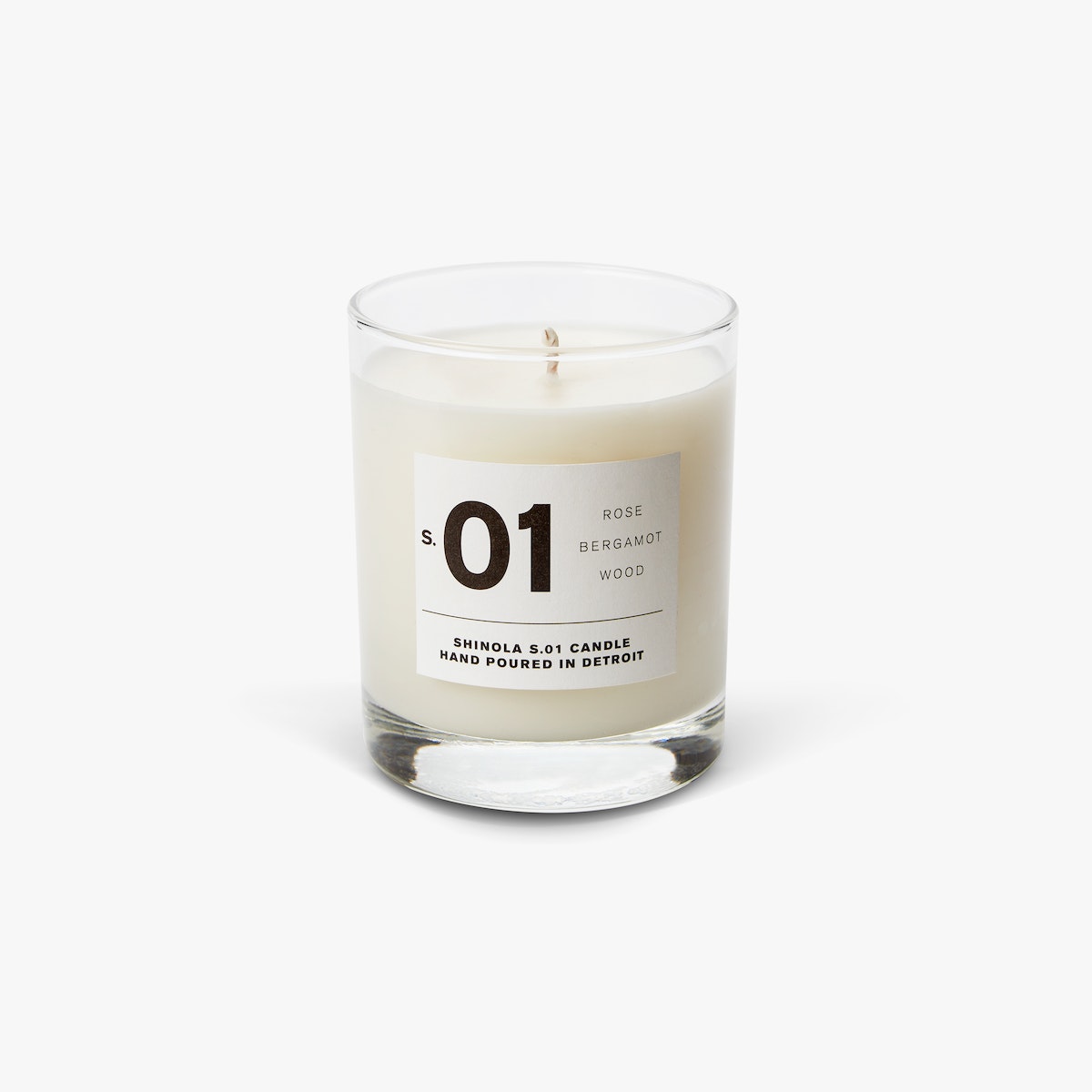 SHINOLA HAND POURED CANDLE S.01