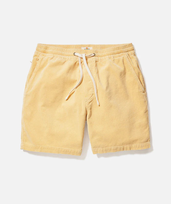 6" Saturday Corduroy Short - New Wheat