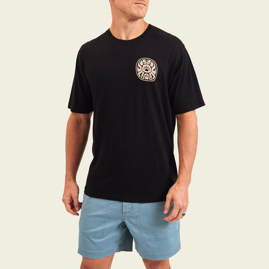 Howler Crab Idol Cotton T-Shirt - Black