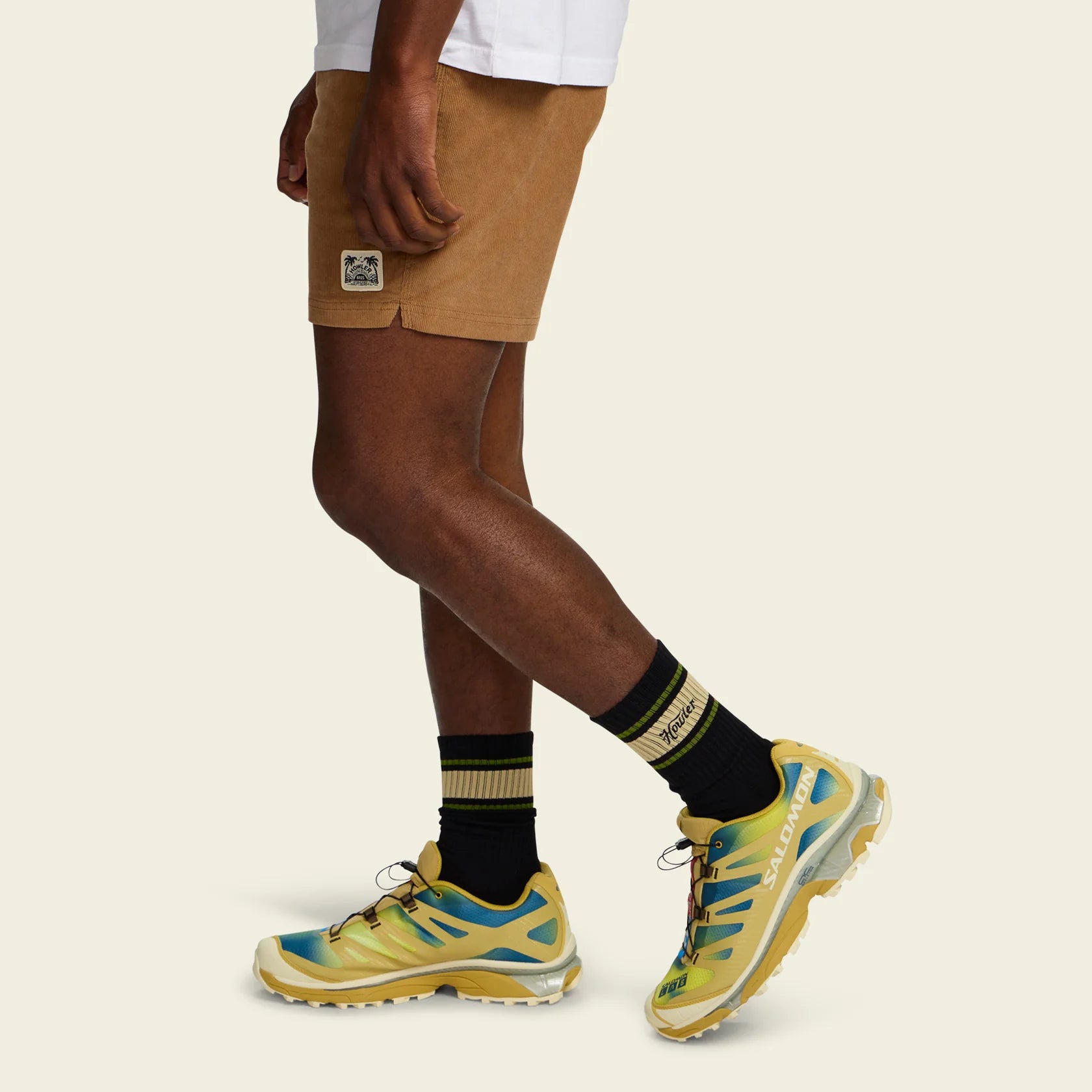 Howler Script Socks - Black/Cream
