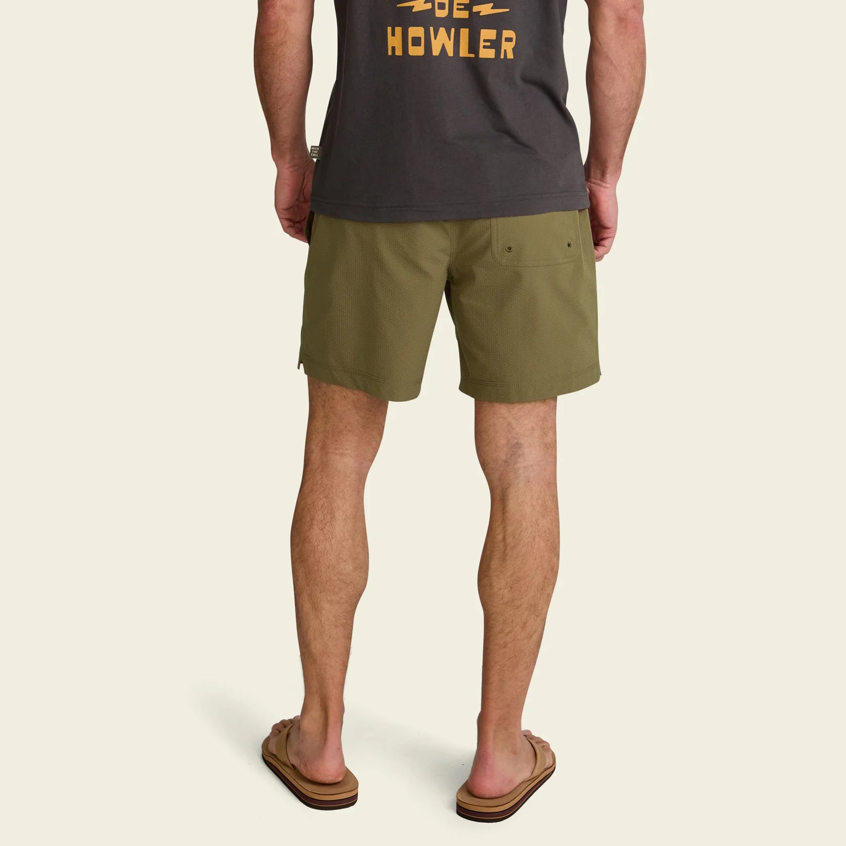 Salado Seersucker Shorts - Capers