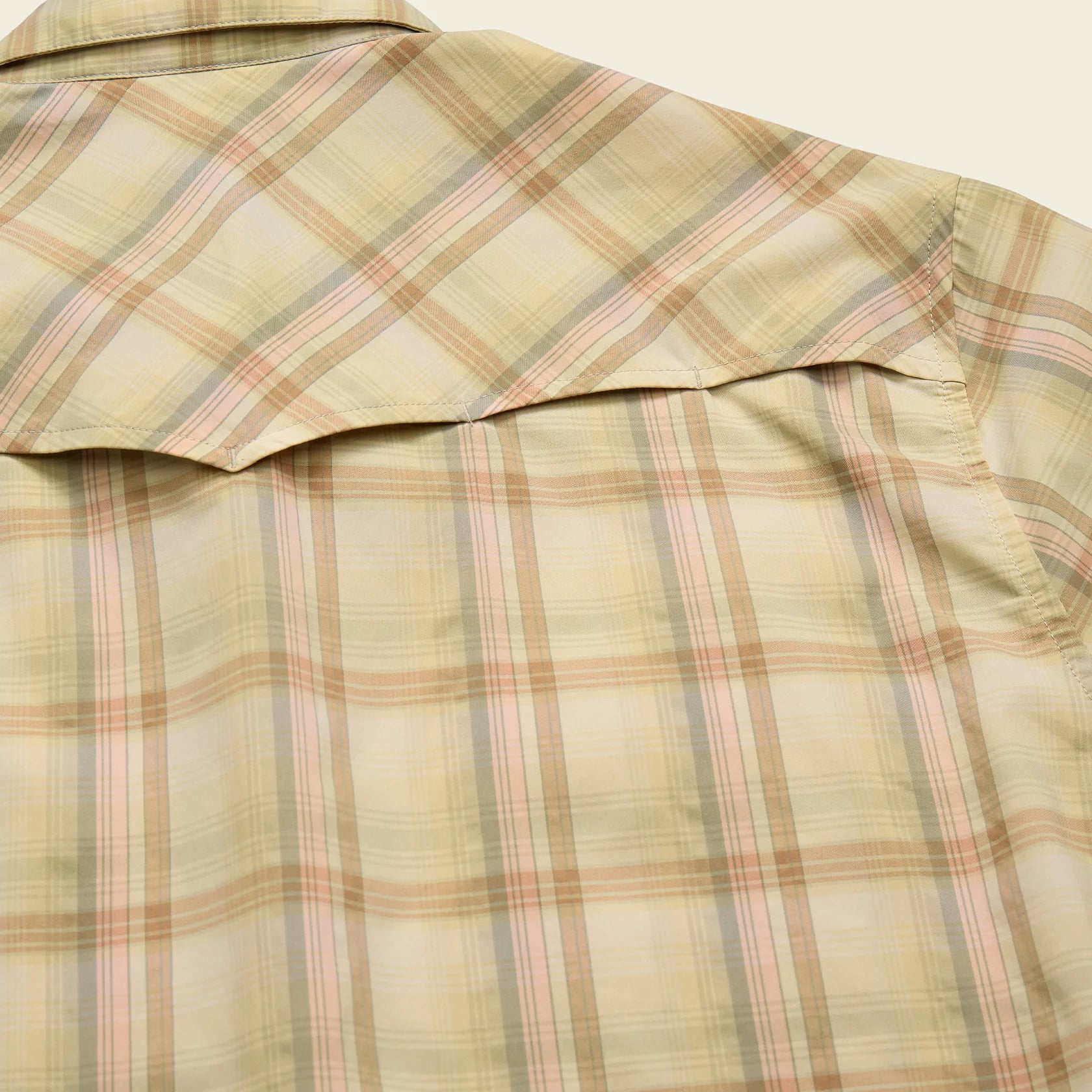 H Bar B Tech Longsleeve - Isley Plaid : Hemp