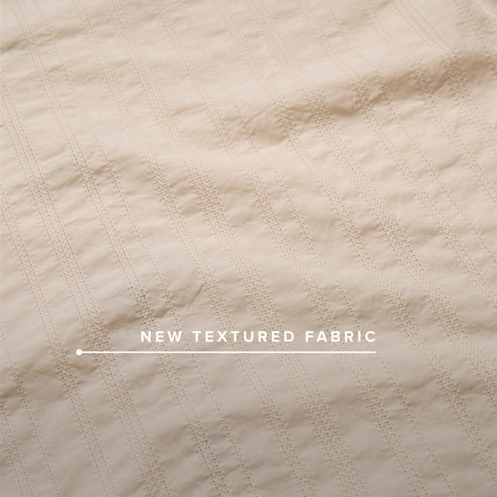 H Bar B Snapshirt - Eyelet Stripe : Off White