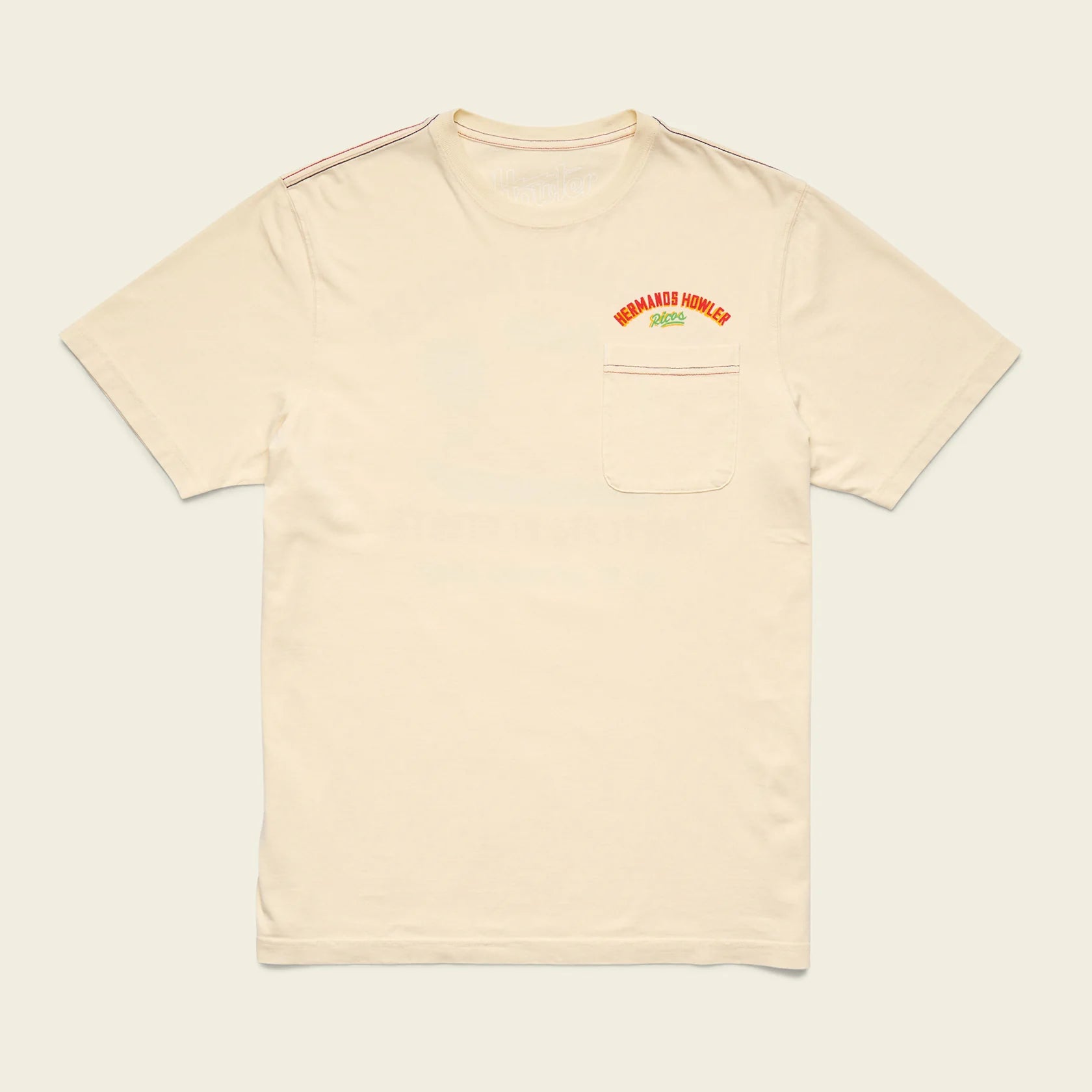 Frutería Flotante Cotton Pocket T-Shirt - Natural