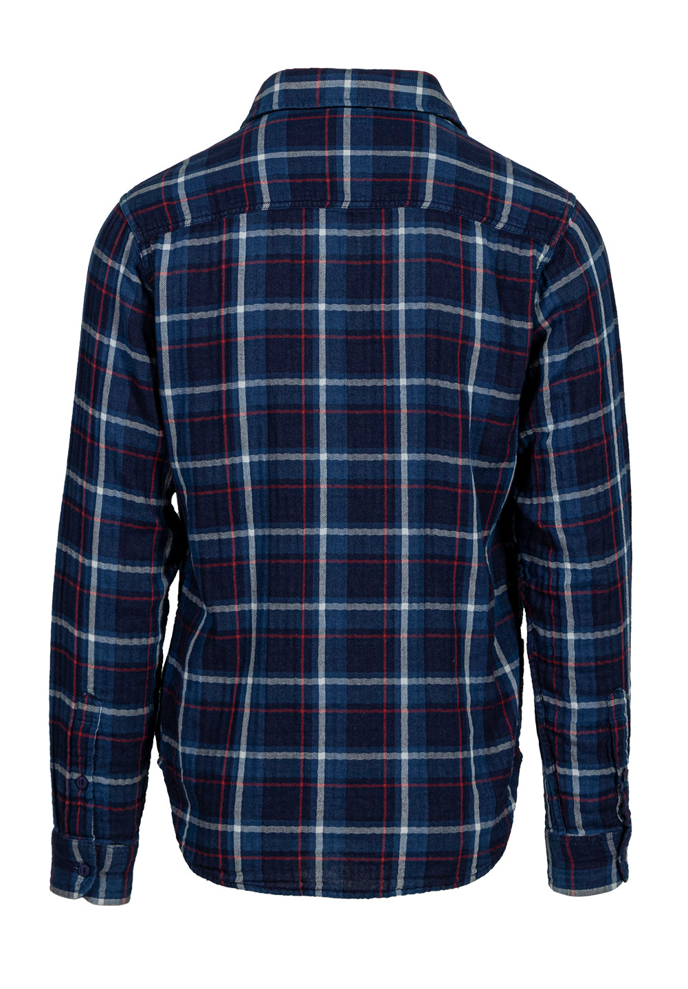 Long sleeve 100% Cotton Plaid Work Shirt