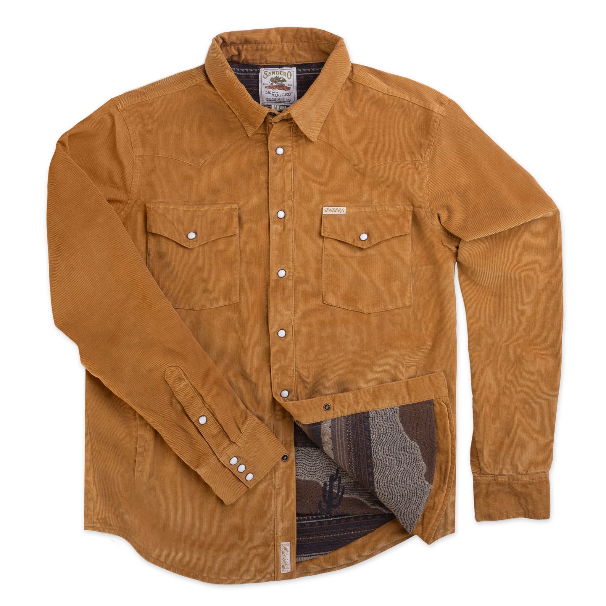 Desperado Shacket - Old Gold