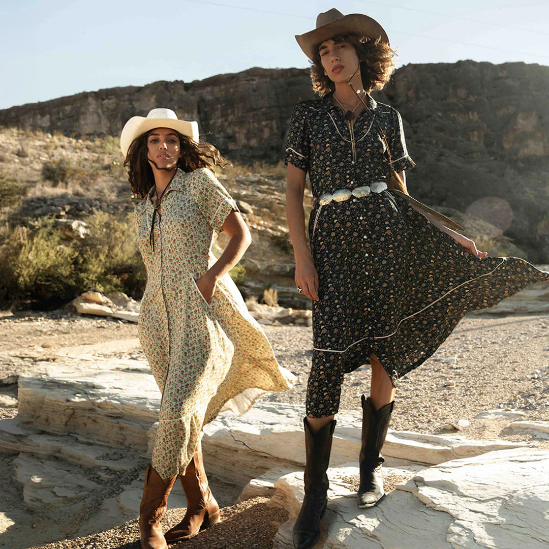 LA DAHLIA DRESS - Desert Rose Yellow
