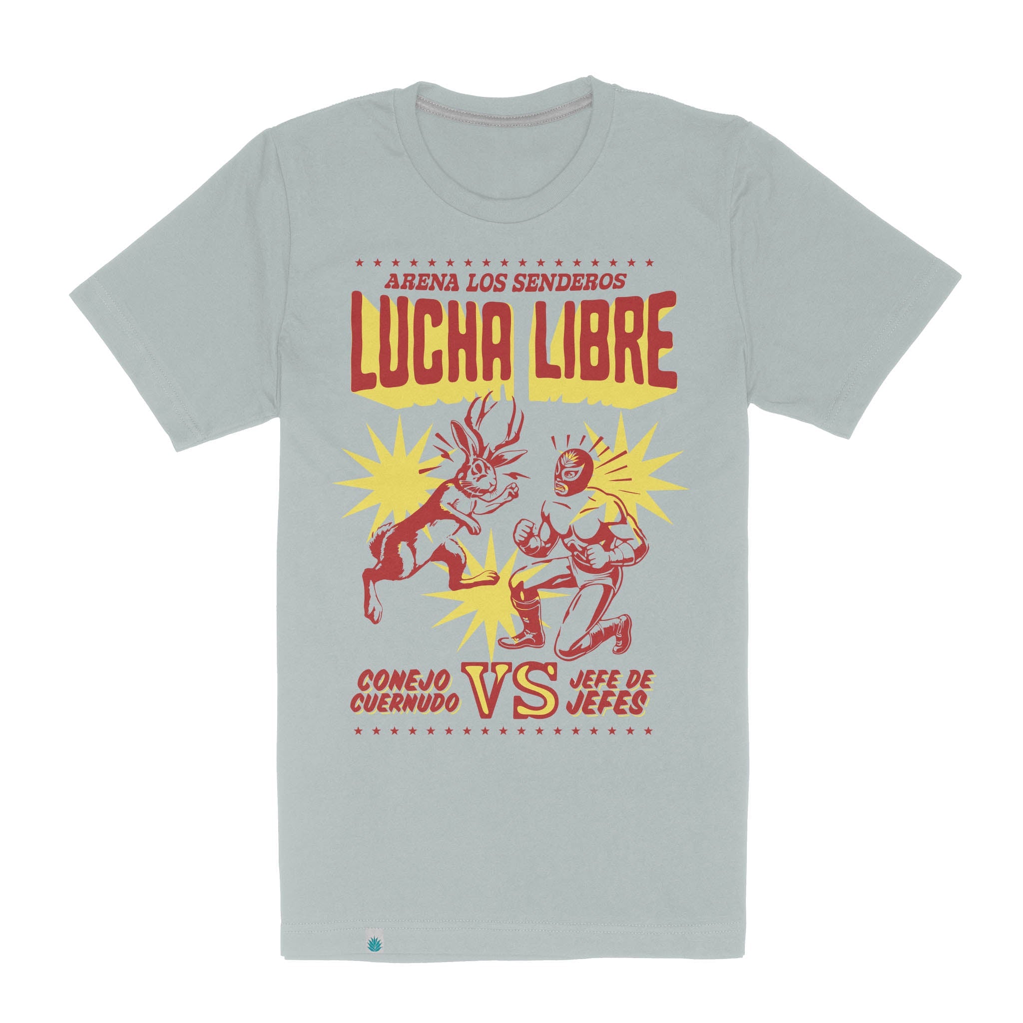 Lucha Libre T-Shirt - Sky Blue