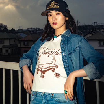 Set 'Em Up Boxy Tee - Vintage White