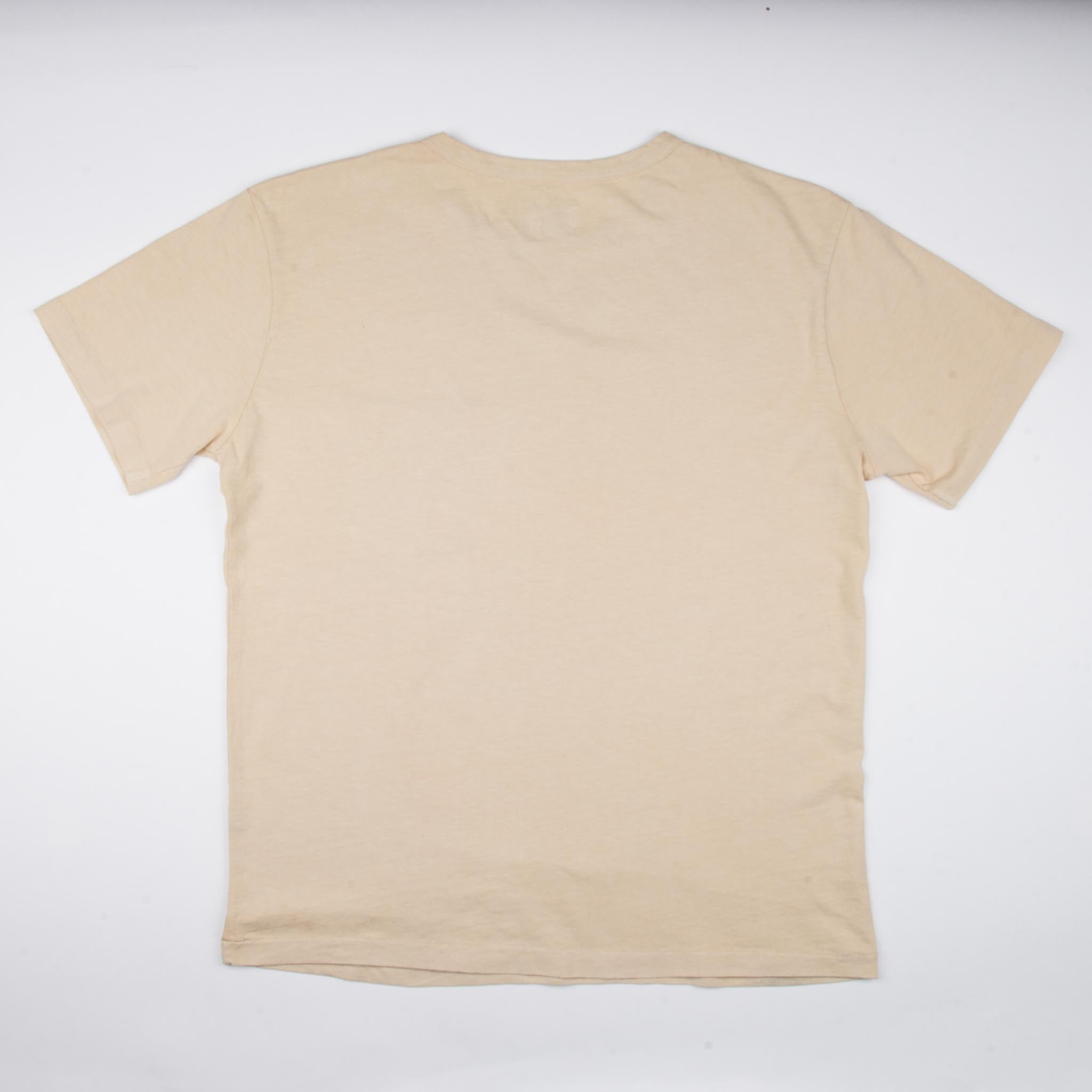 9 OUNCE POCKET T-SHIRT - CREAM