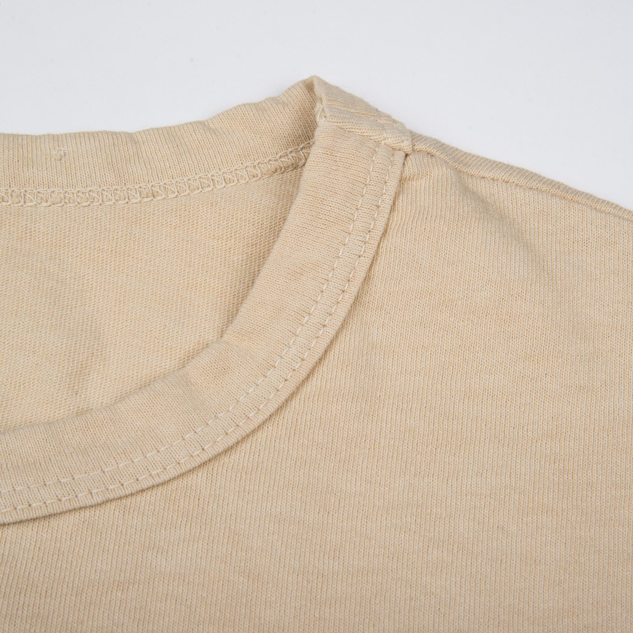 9 OUNCE POCKET T-SHIRT - CREAM