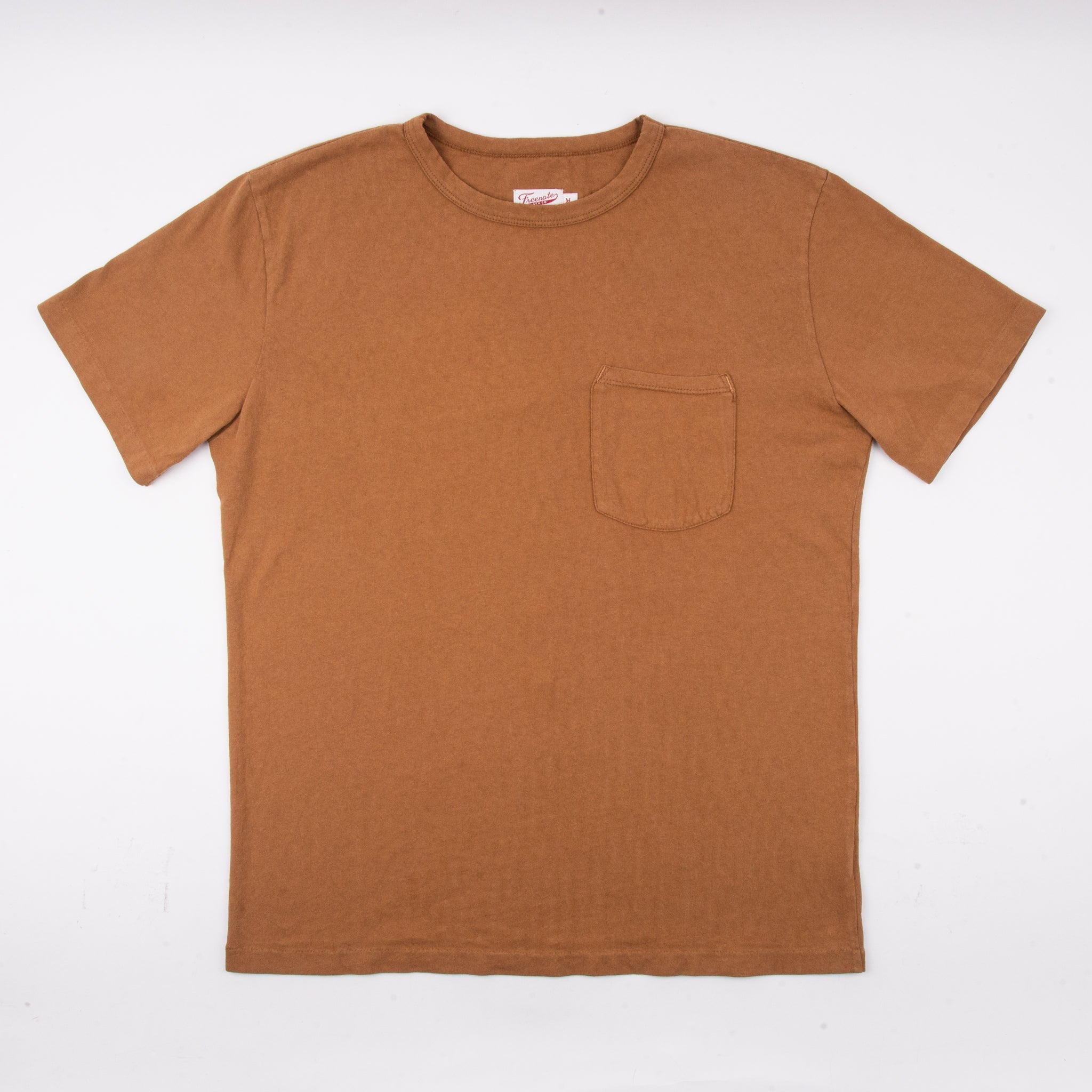 9 OUNCE POCKET T-SHIRT - TOBACCO